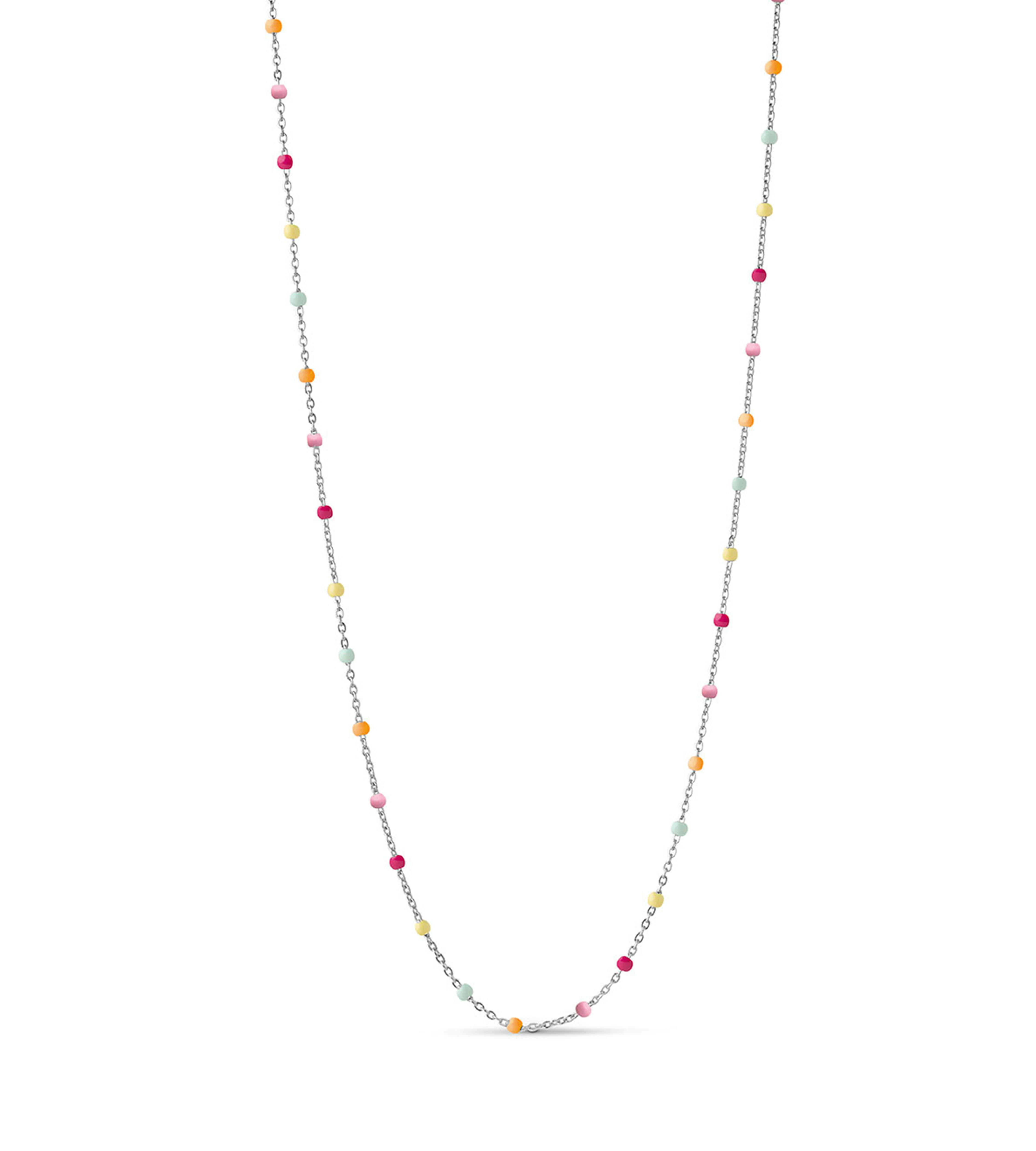 Lola Necklace Rainbow fra Enamel Copenhagen i Sølv Sterling 925|Blank