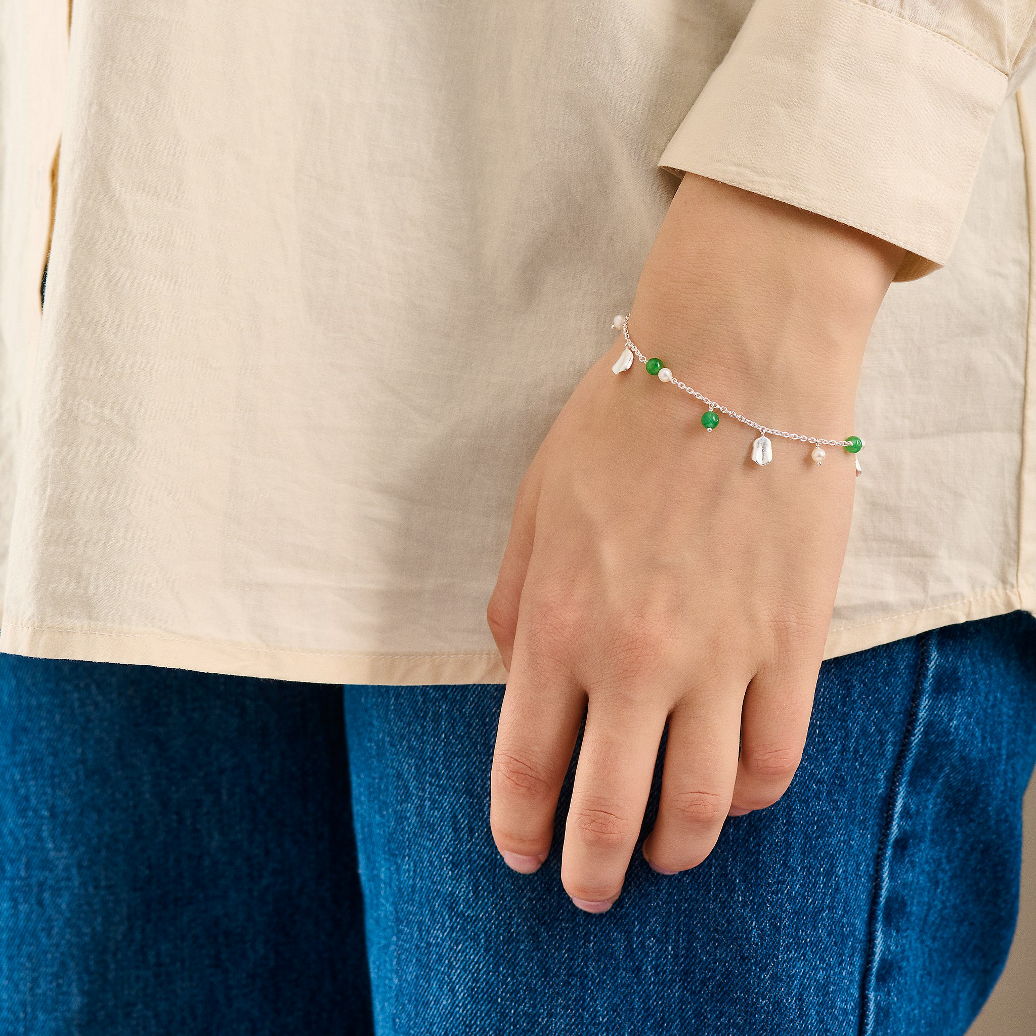Ocean Hope Bracelet fra Pernille Corydon i Sølv Sterling 925