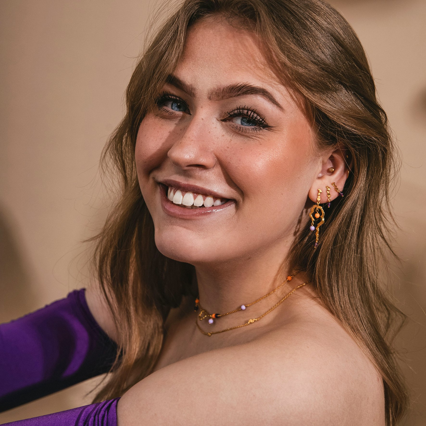 Lærke Bentsen By Sistie Earrings With Pearls