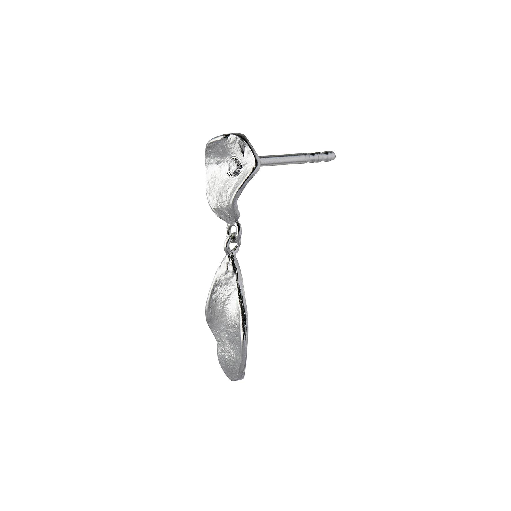 Clear Sea Earring With Stone från STINE A Jewelry i Silver Sterling 925