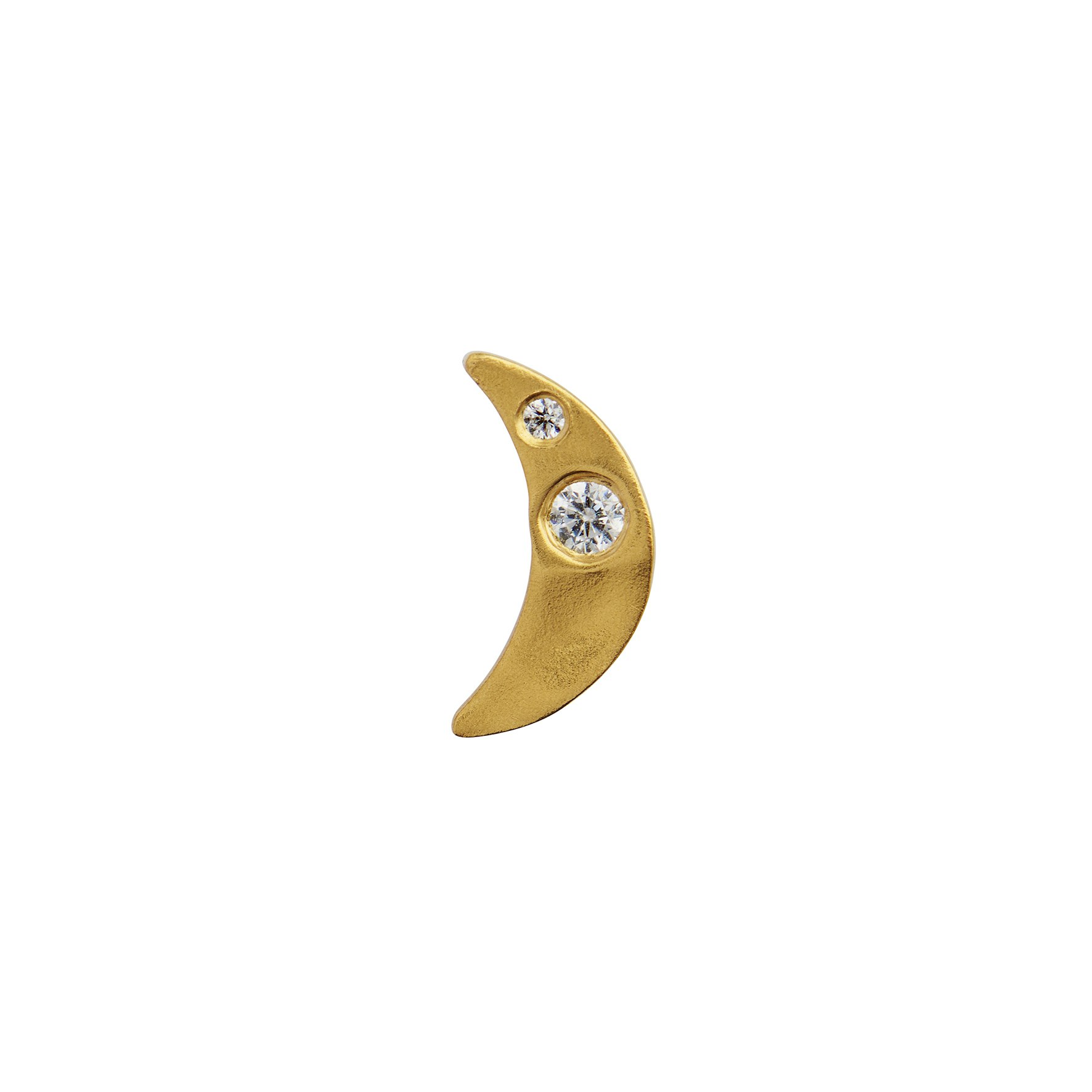 Petit Bella Moon Earstick fra STINE A Jewelry i Forgyldt-Sølv Sterling 925