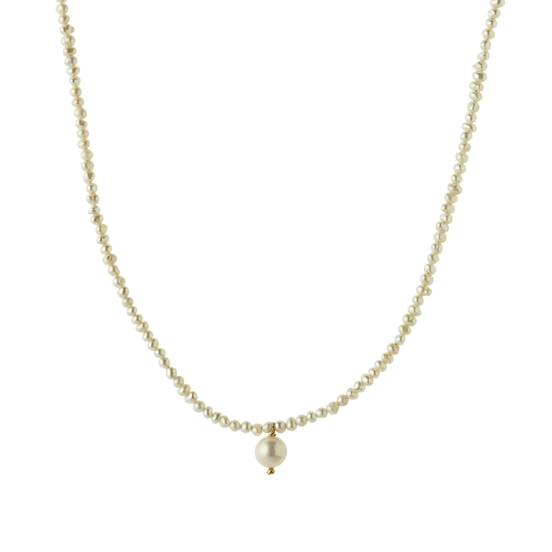 Heavenly Pearl Dream Necklace Classy from STINE A Jewelry in Goldplated Silver Sterling 925