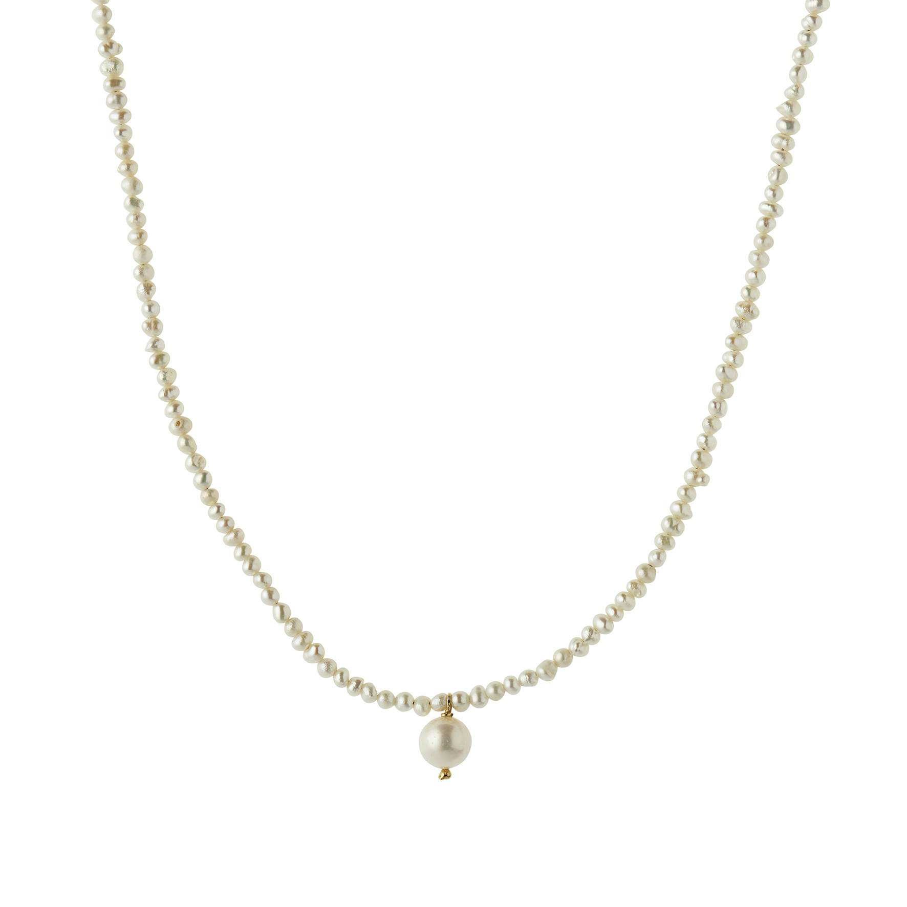 Heavenly Pearl Dream Necklace Classy fra STINE A Jewelry i Forgyldt-Sølv Sterling 925