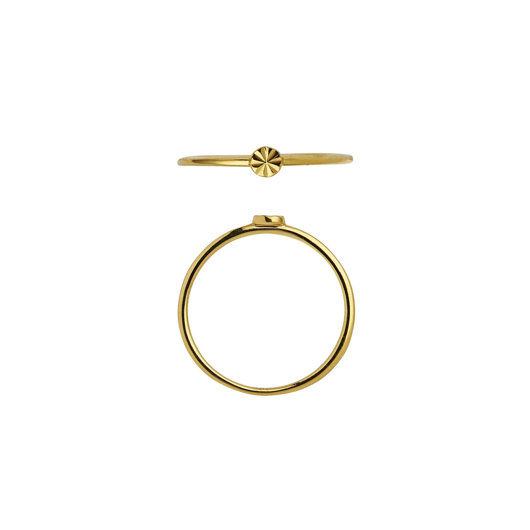 Tres Petit Etoile Ring z STINE A Jewelry v Pozlacené stříbro sterling 925