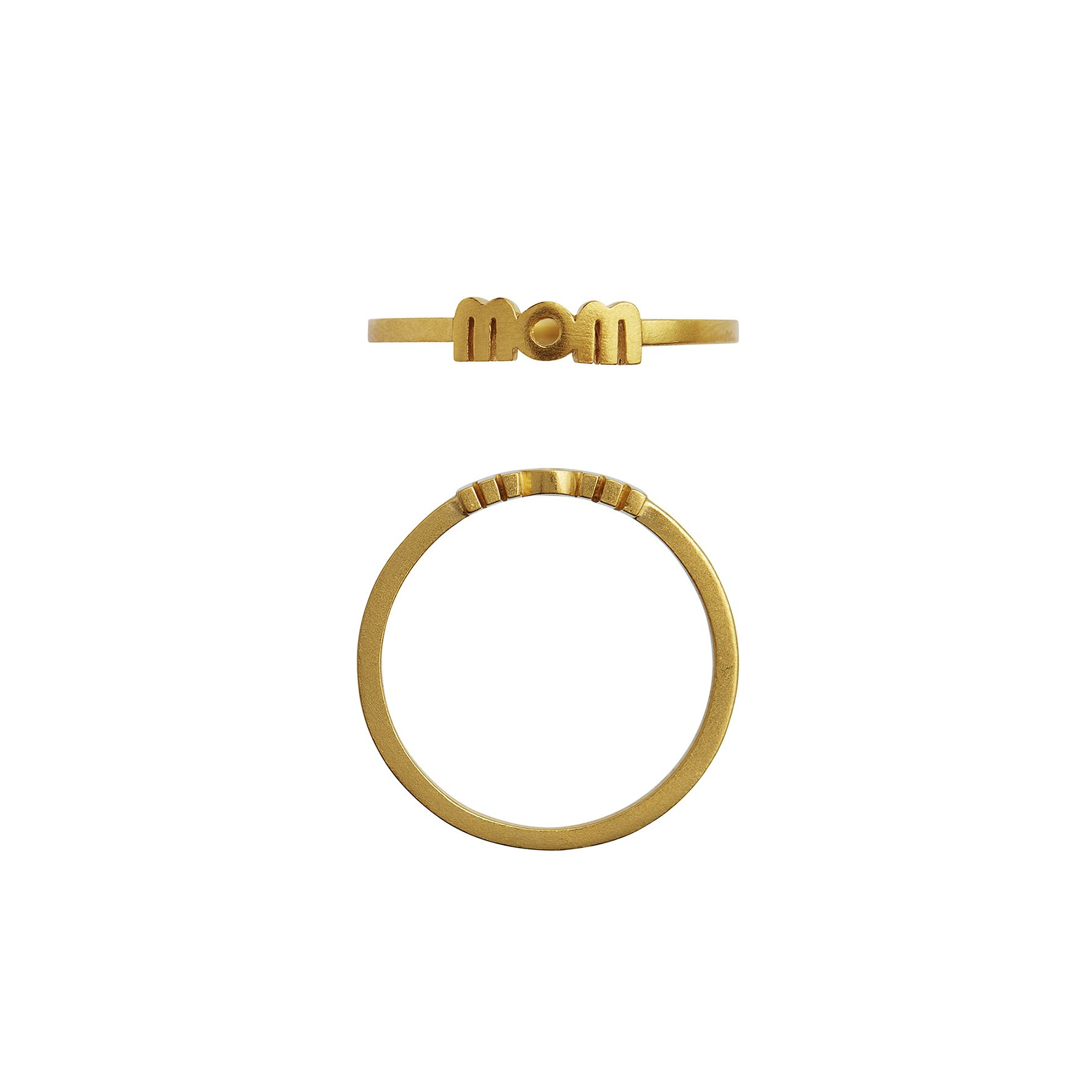 Wow Mom Ring fra STINE A Jewelry i Forgyldt-Sølv Sterling 925