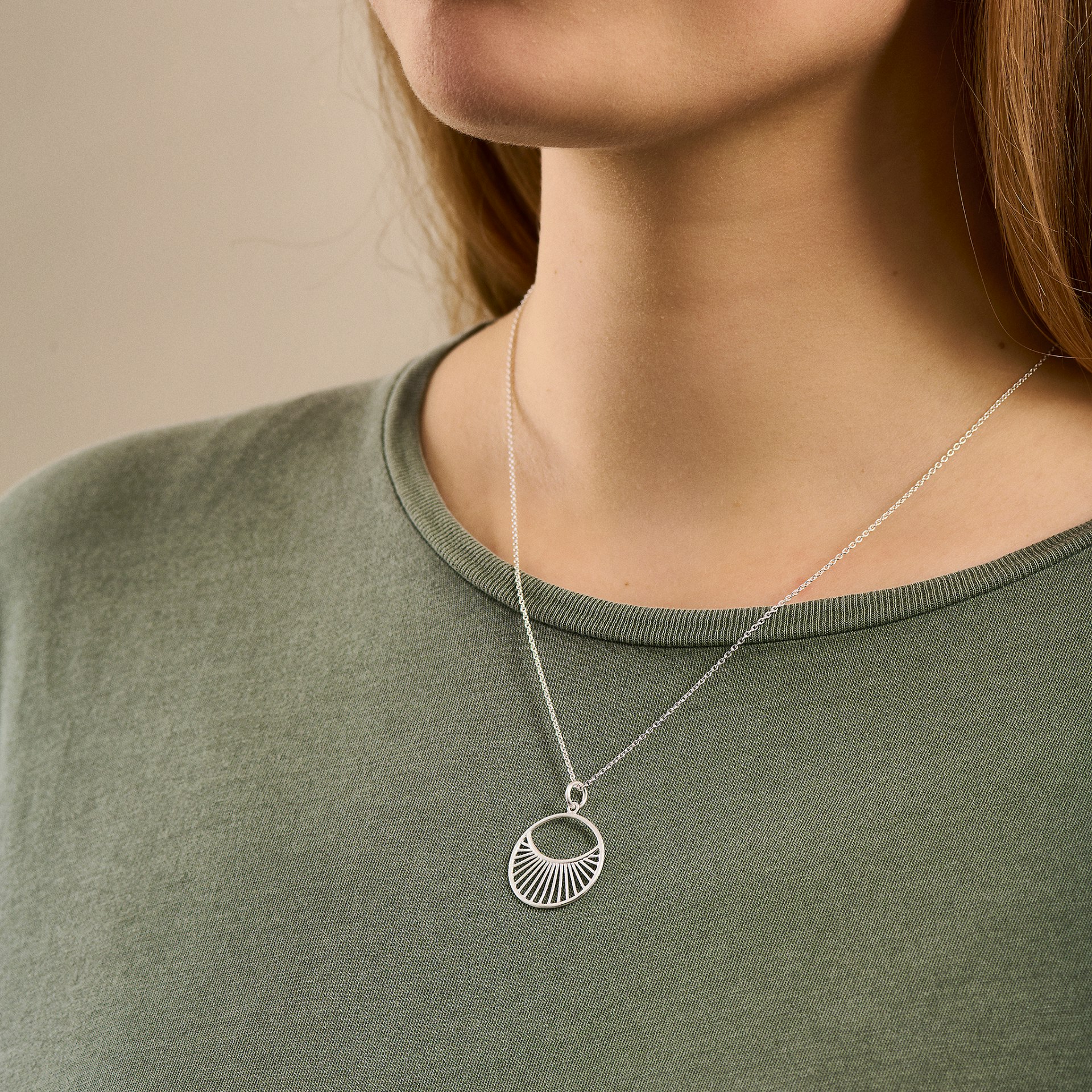 Daylight Short necklace z Pernille Corydon v Stříbro Sterling 925