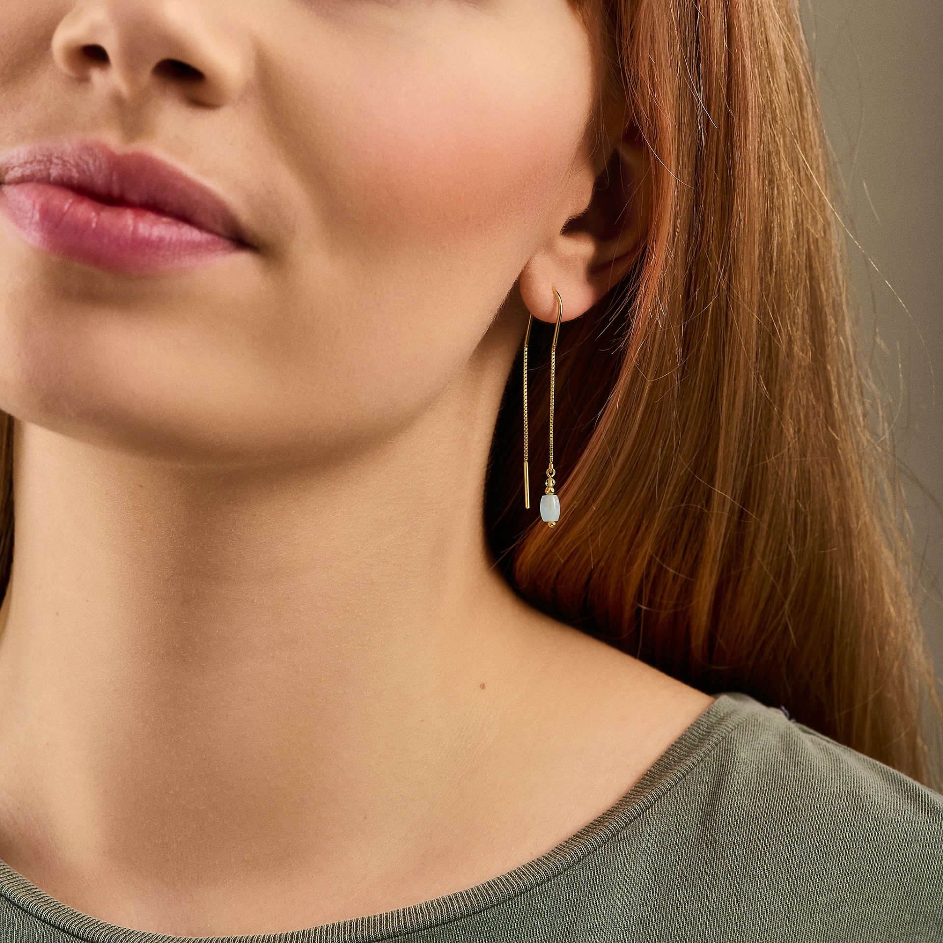 Horizon Earchains from Pernille Corydon in Goldplated Silver Sterling 925