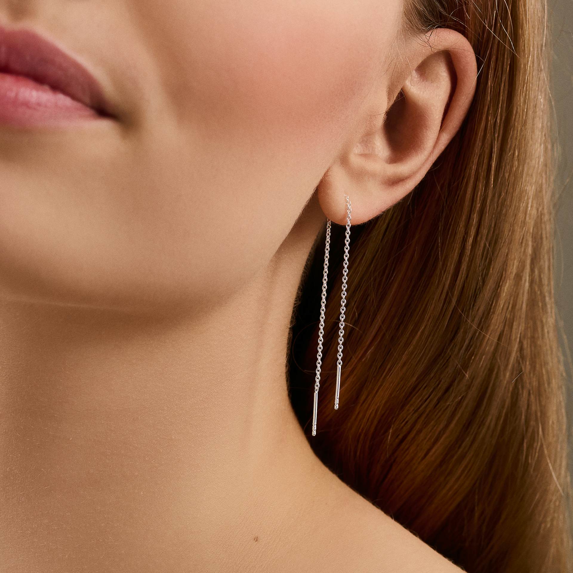 Plain Earchains von Pernille Corydon in Silber Sterling 925