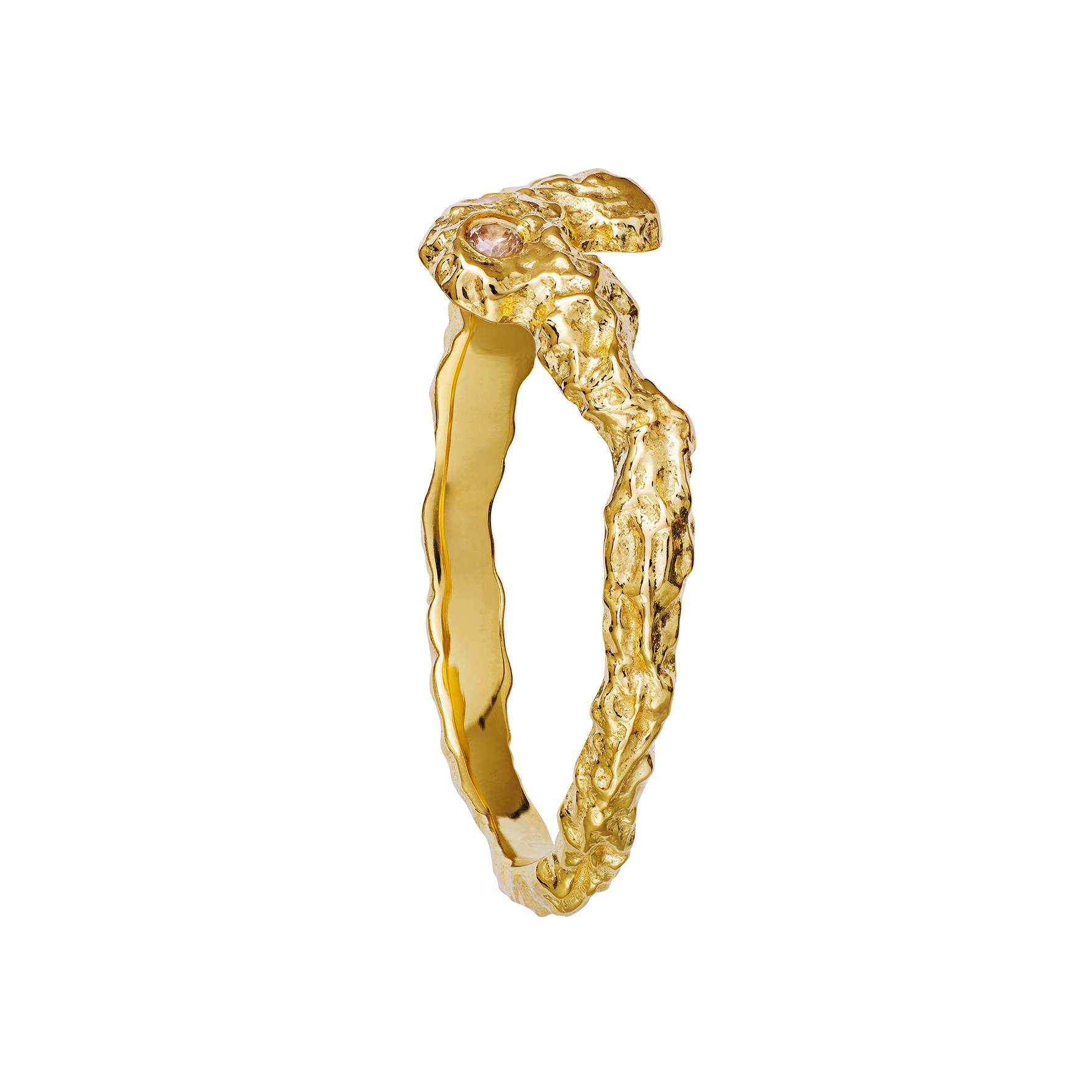 Frida Ring from Maanesten in Goldplated-Silver Sterling 925