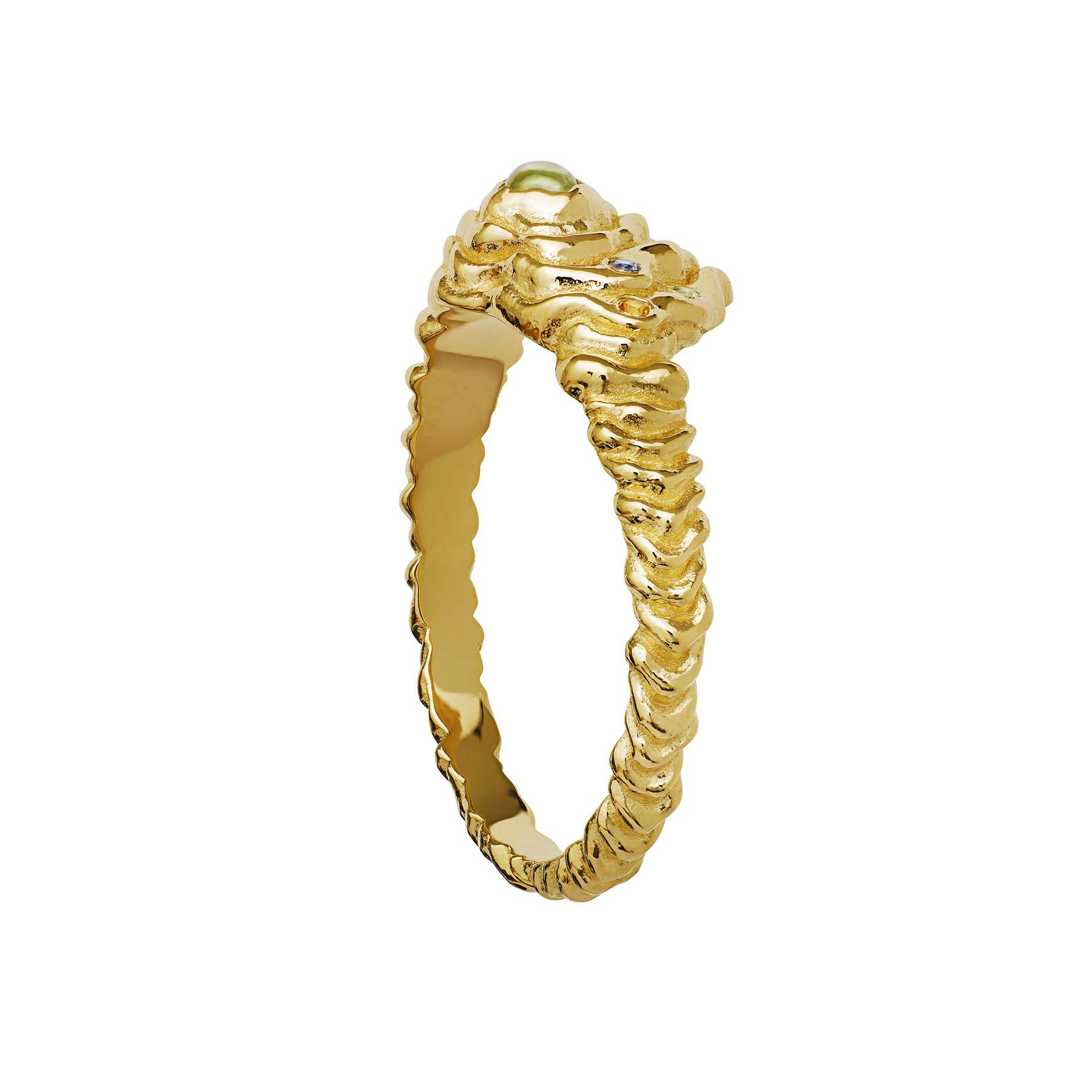 Aia Ring from Maanesten in Goldplated-Silver Sterling 925