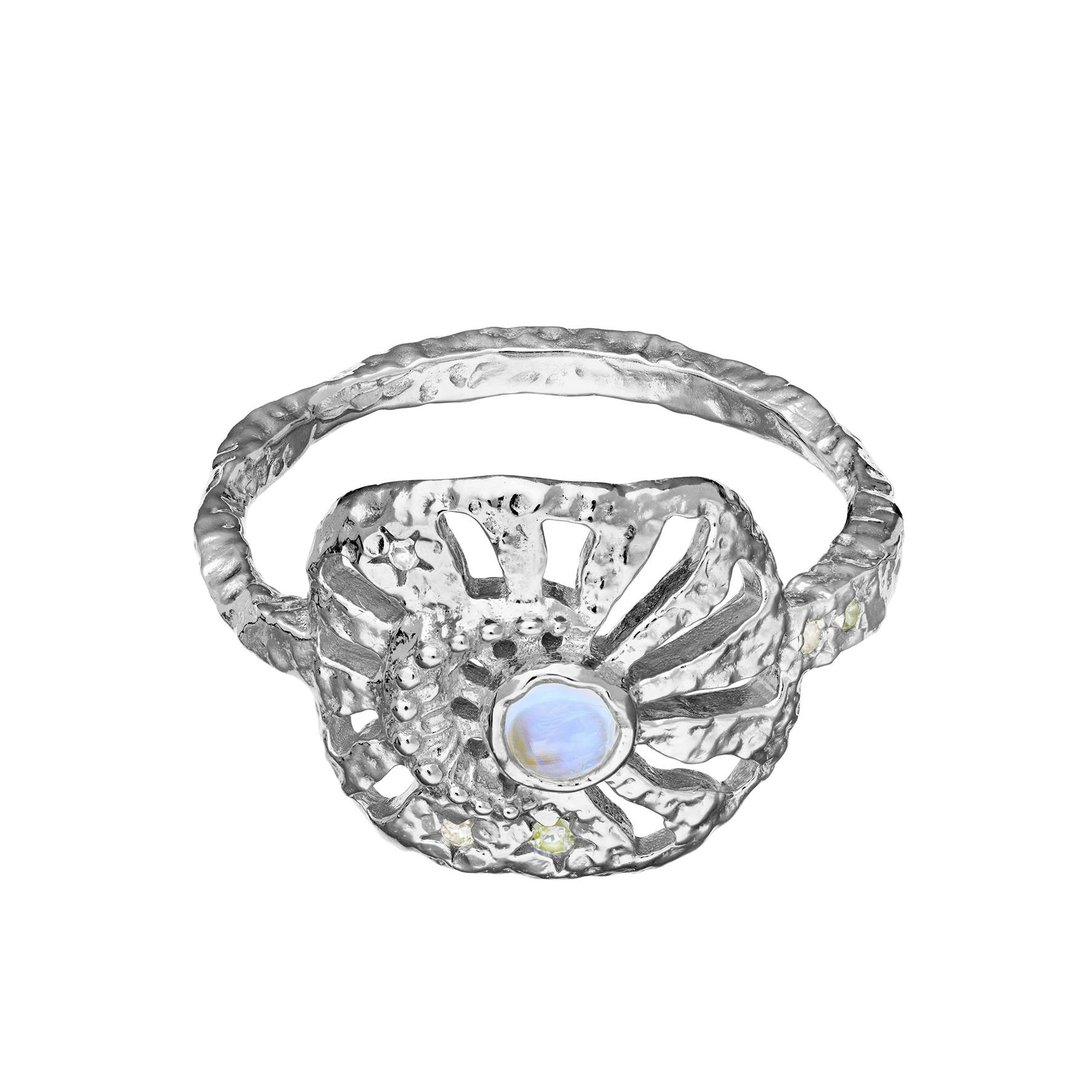 Soluna Ring von Maanesten in Silber Sterling 925