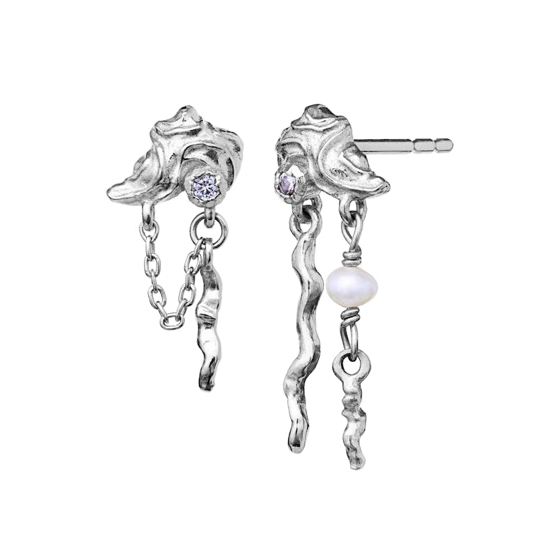 Baia Earrings von Maanesten in Silber Sterling 925