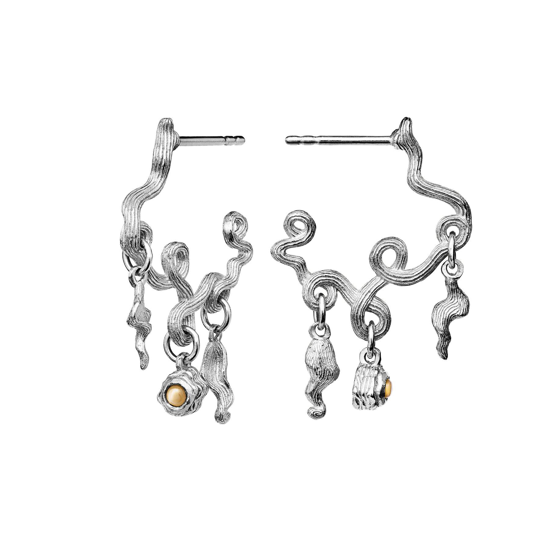 Rayon Earrings von Maanesten in Silber Sterling 925|