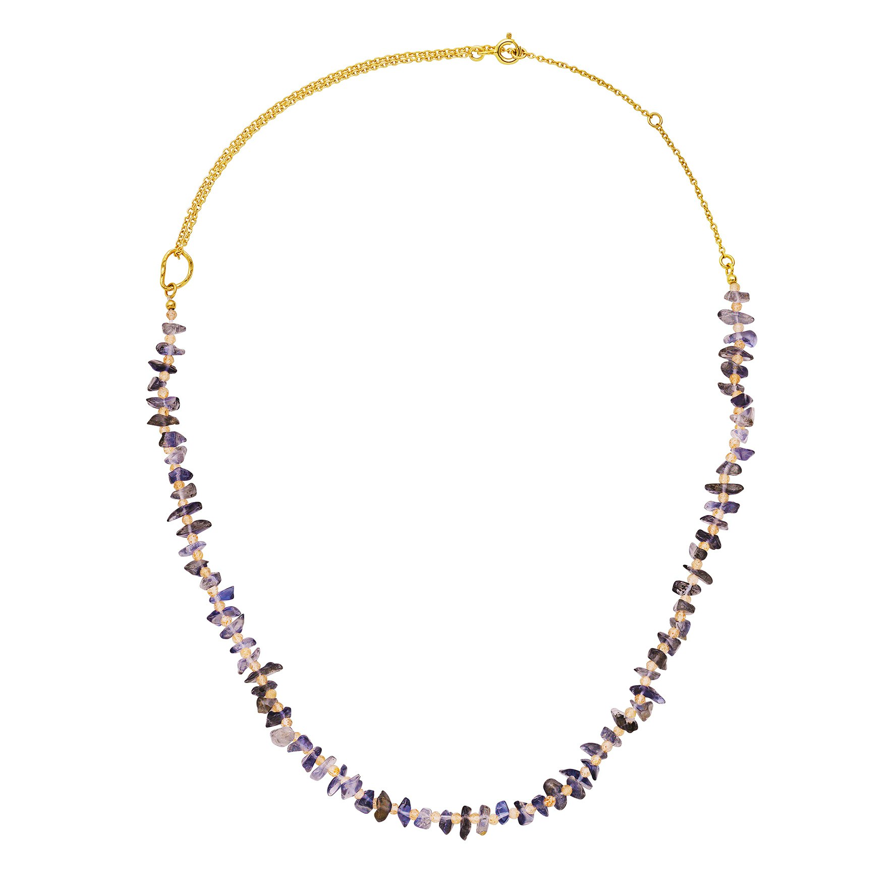 Riesme Necklace von Maanesten in Vergoldet-Silber Sterling 925