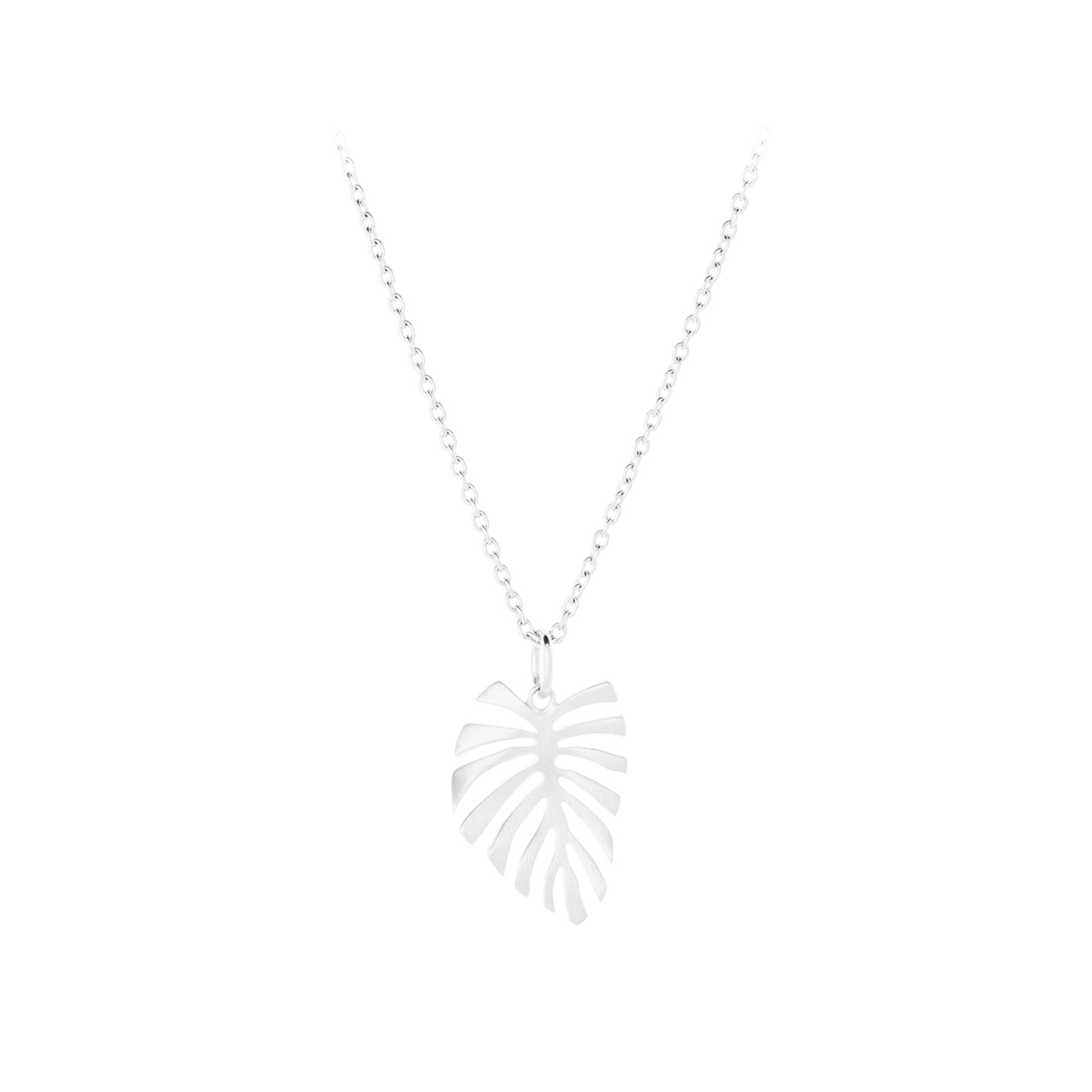 Fern Leaf Necklace fra Pernille Corydon i Sølv Sterling 925
