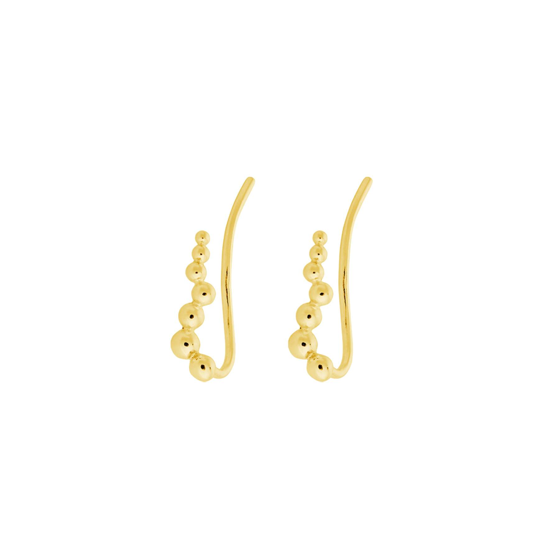 Glint Earclimber from Pernille Corydon in Goldplated-Silver Sterling 925