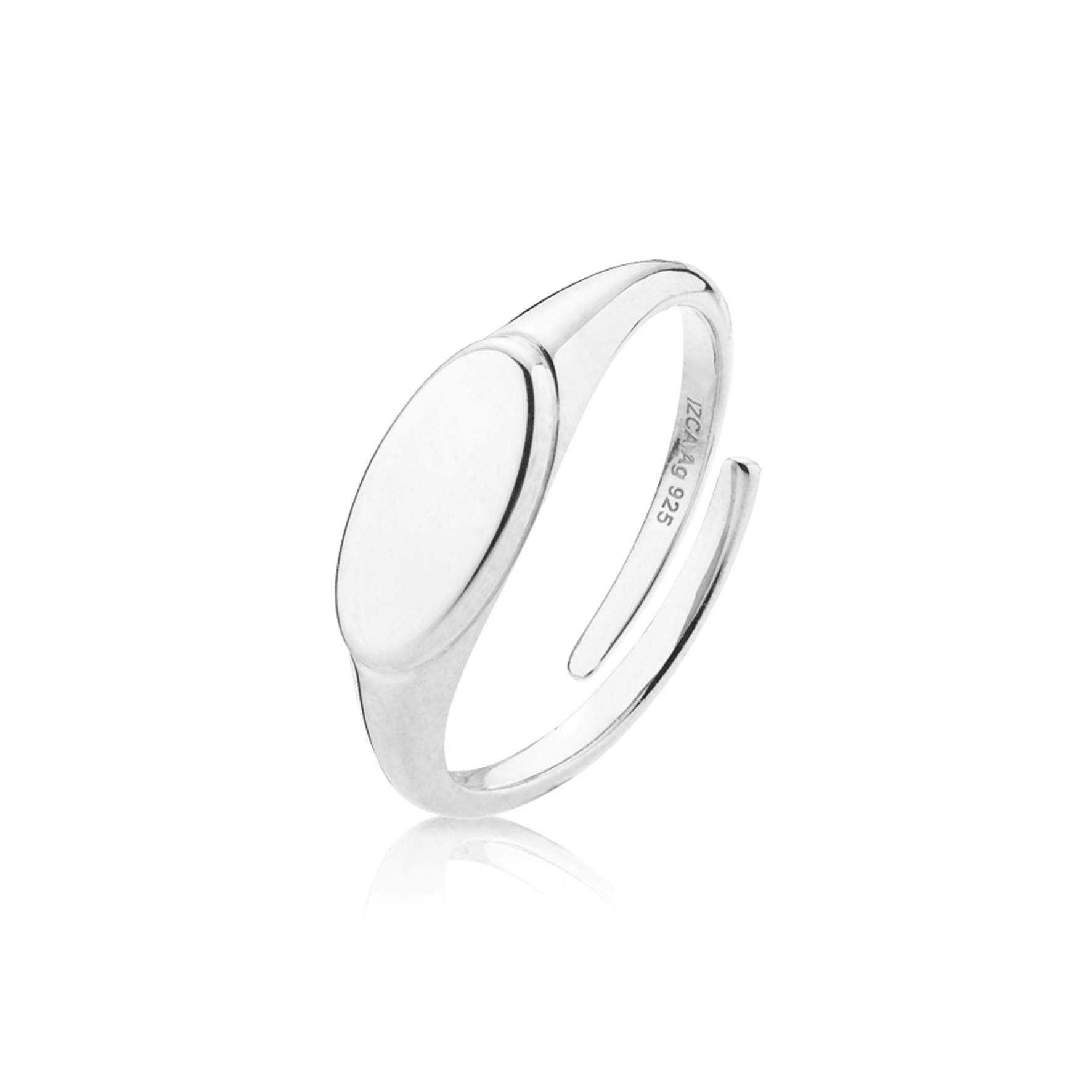 Fam Ring from Sistie in Silver Sterling 925|Blank