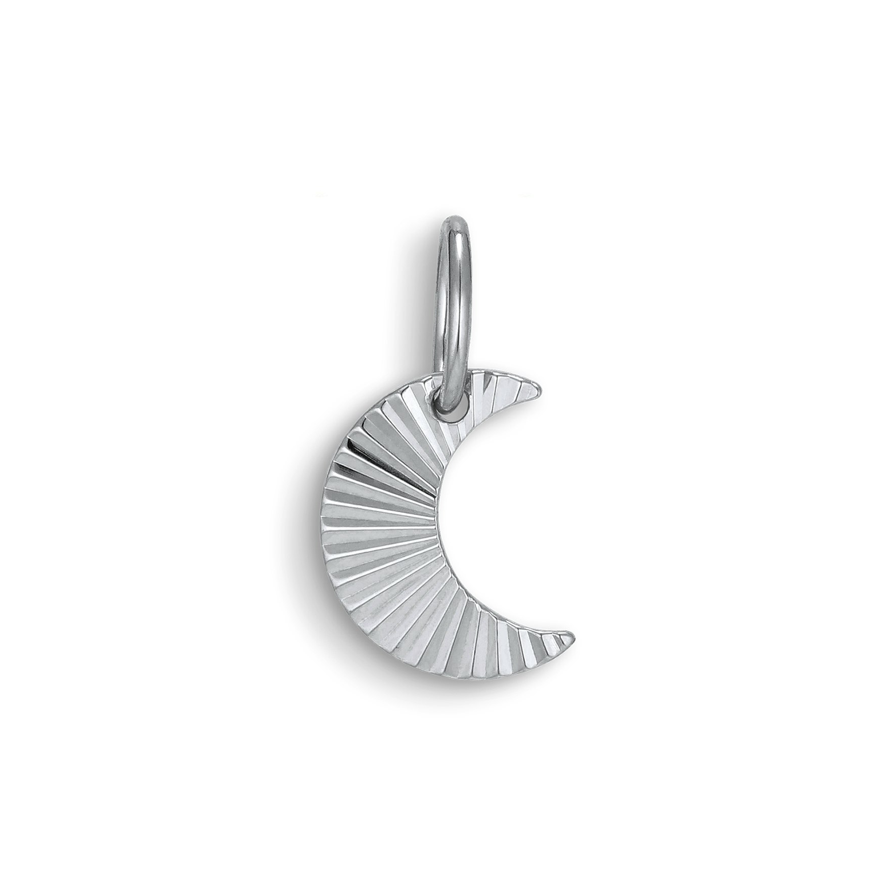 Reflection Half Moon Pendant from Jane Kønig in Silver Sterling 925