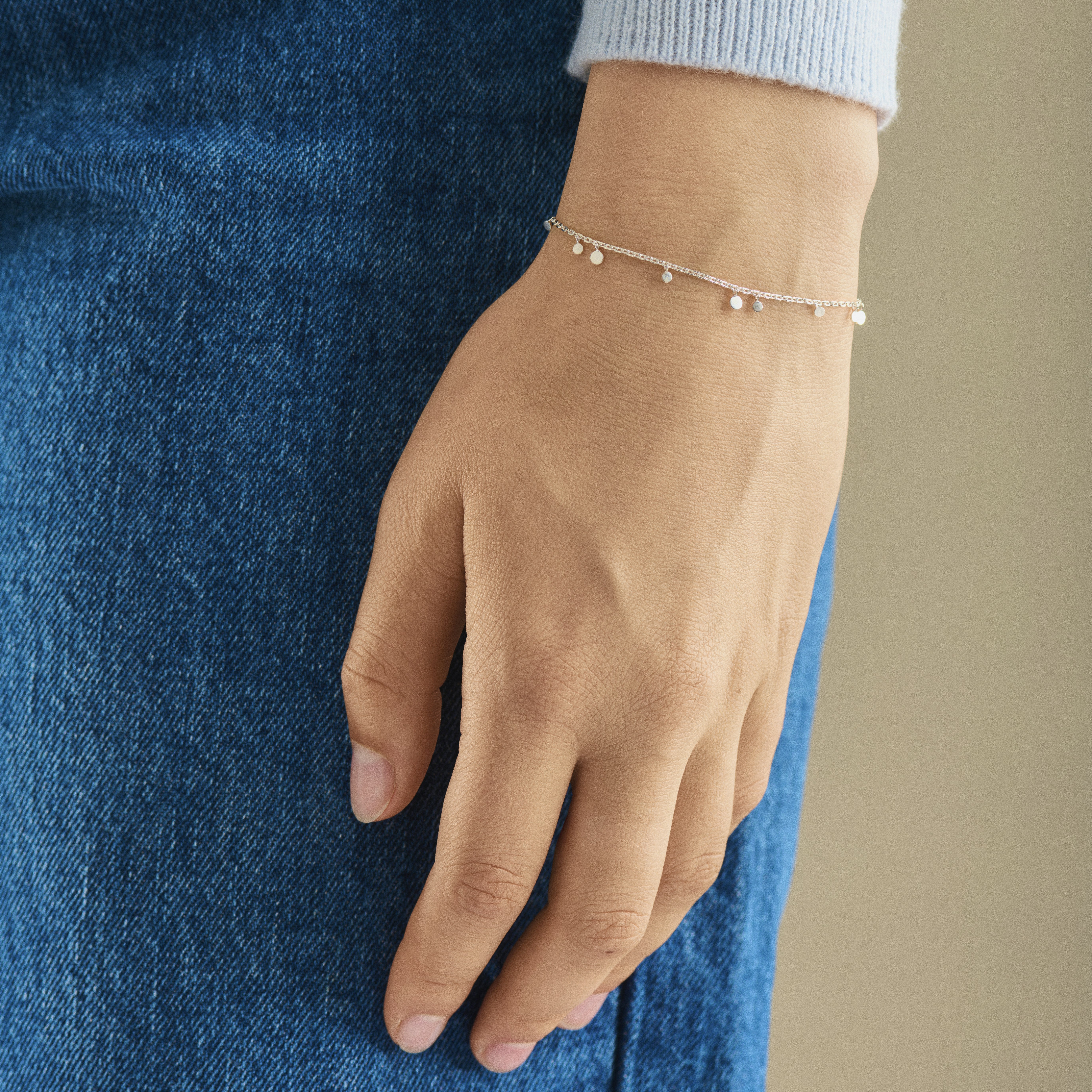 Glow Bracelet fra Pernille Corydon i Forgylt-Sølv Sterling 925