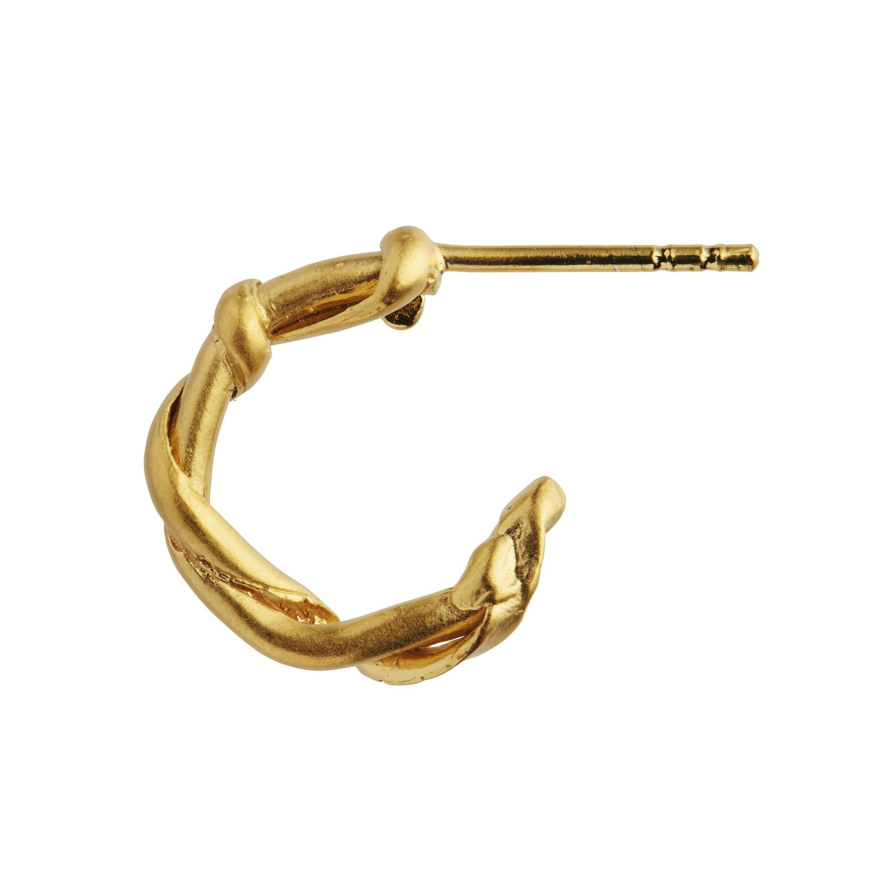 Boucle Creol STINE A Jewelry:stä Kullattu-hopea Sterling 925:ssä}