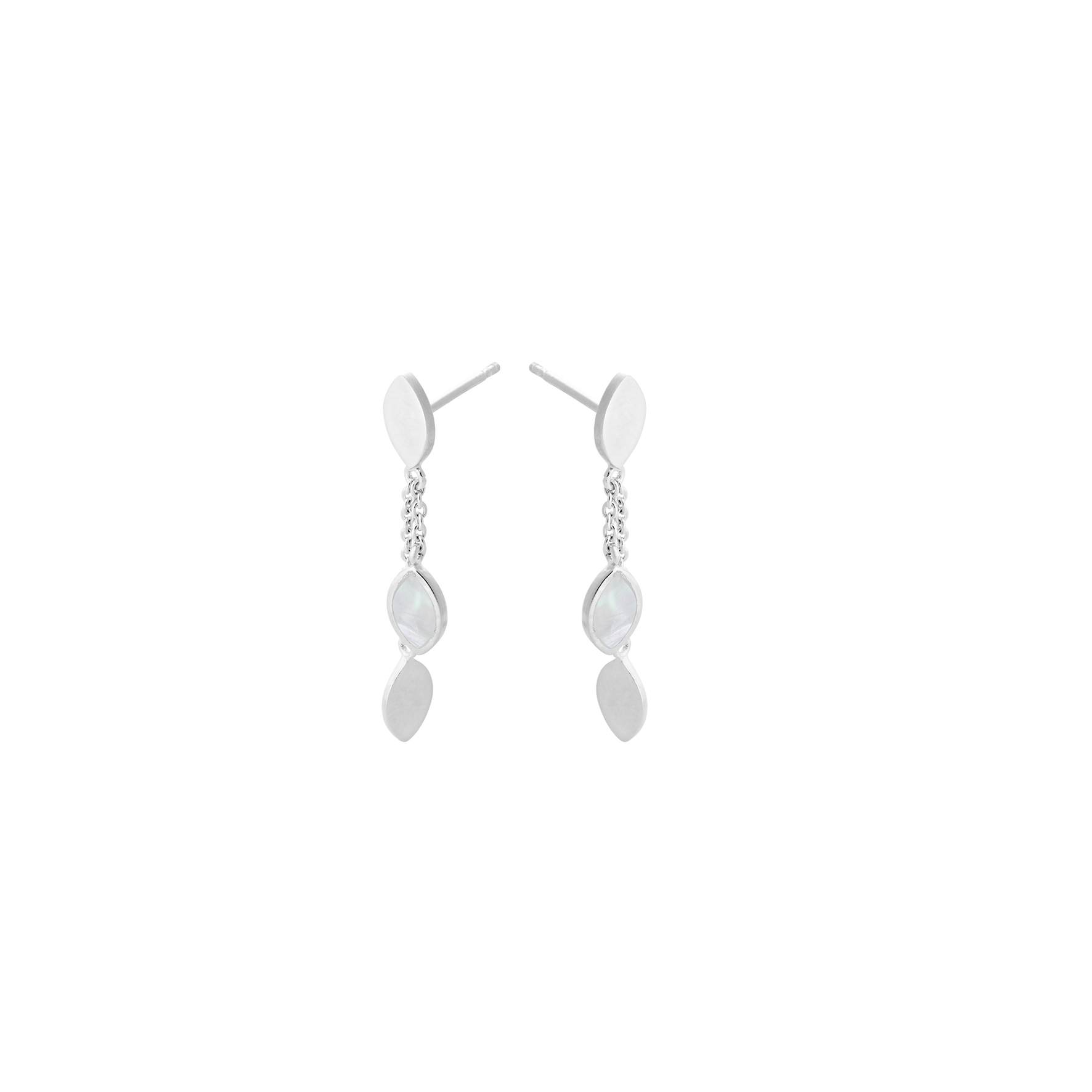Flake Earrings från Pernille Corydon i Silver Sterling 925
