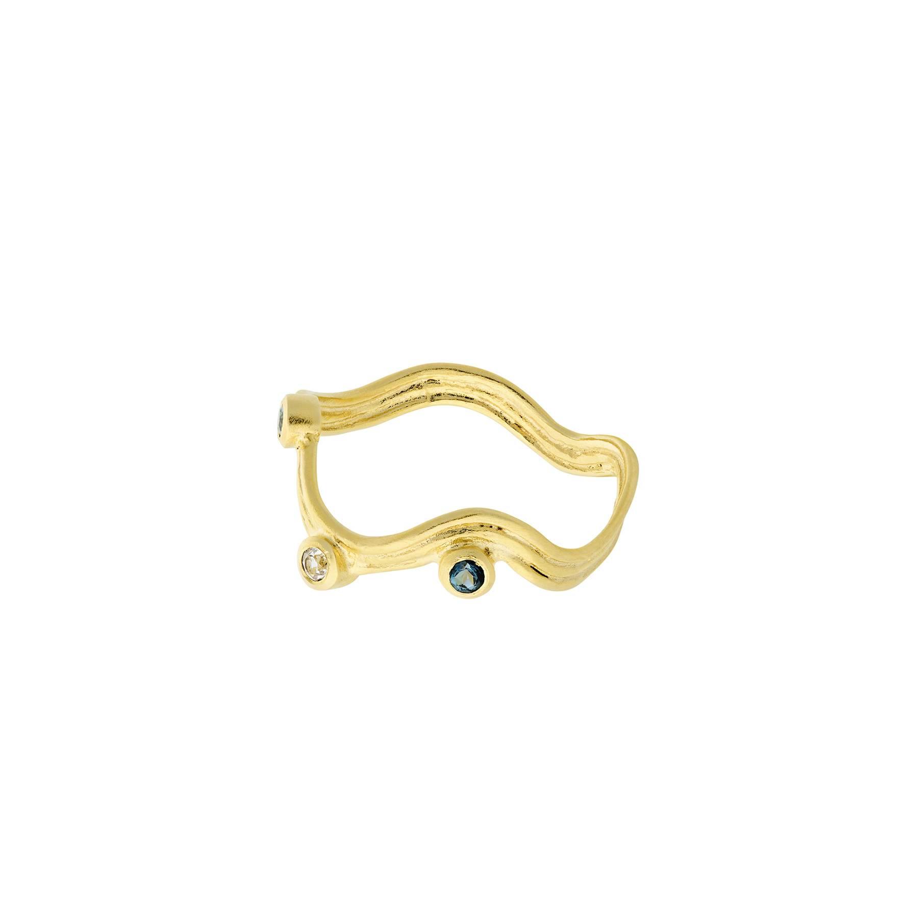Hellir Ring from Pernille Corydon in Goldplated-Silver Sterling 925|, , 
