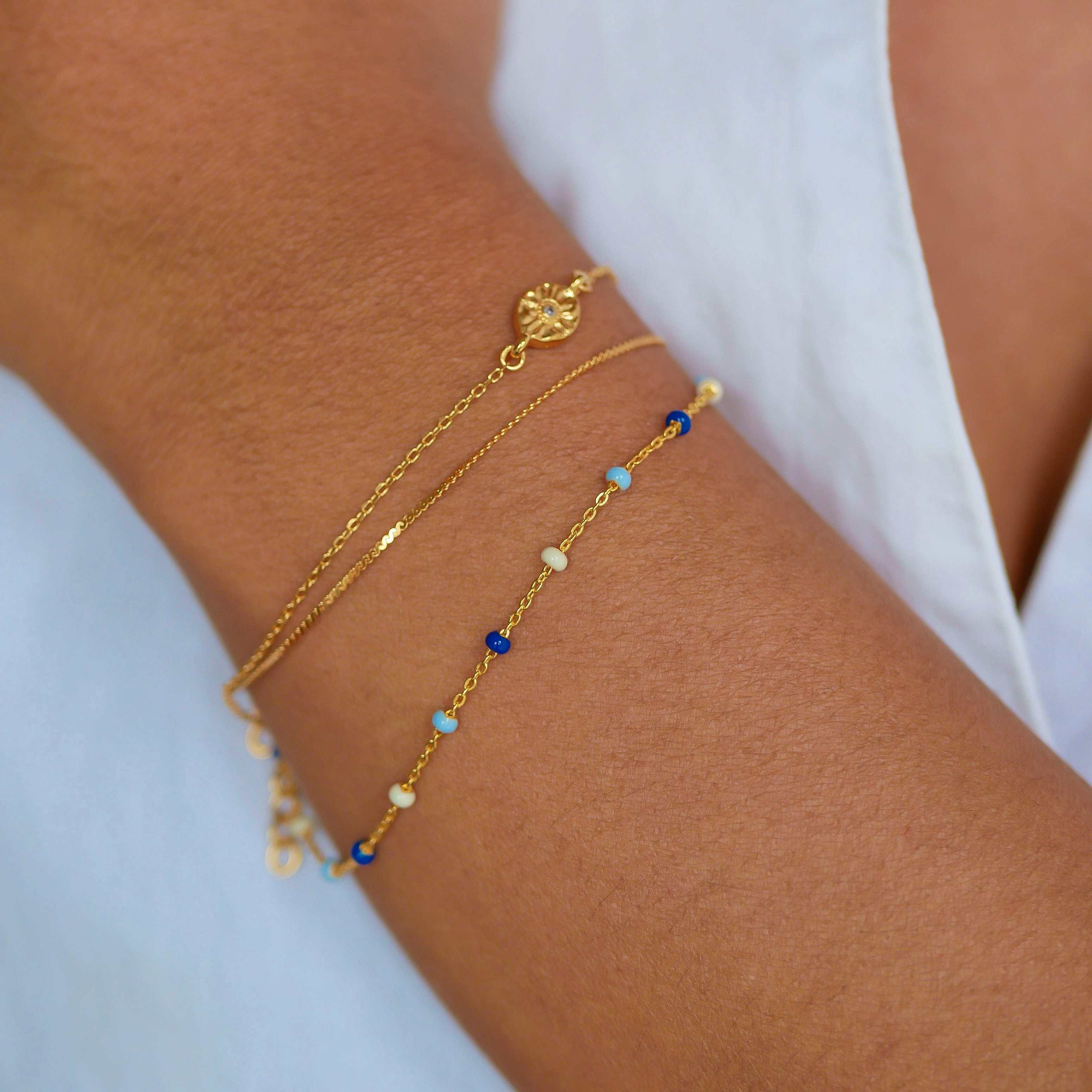 Lola Bracelet Marine fra Enamel Copenhagen i Sølv Sterling 925