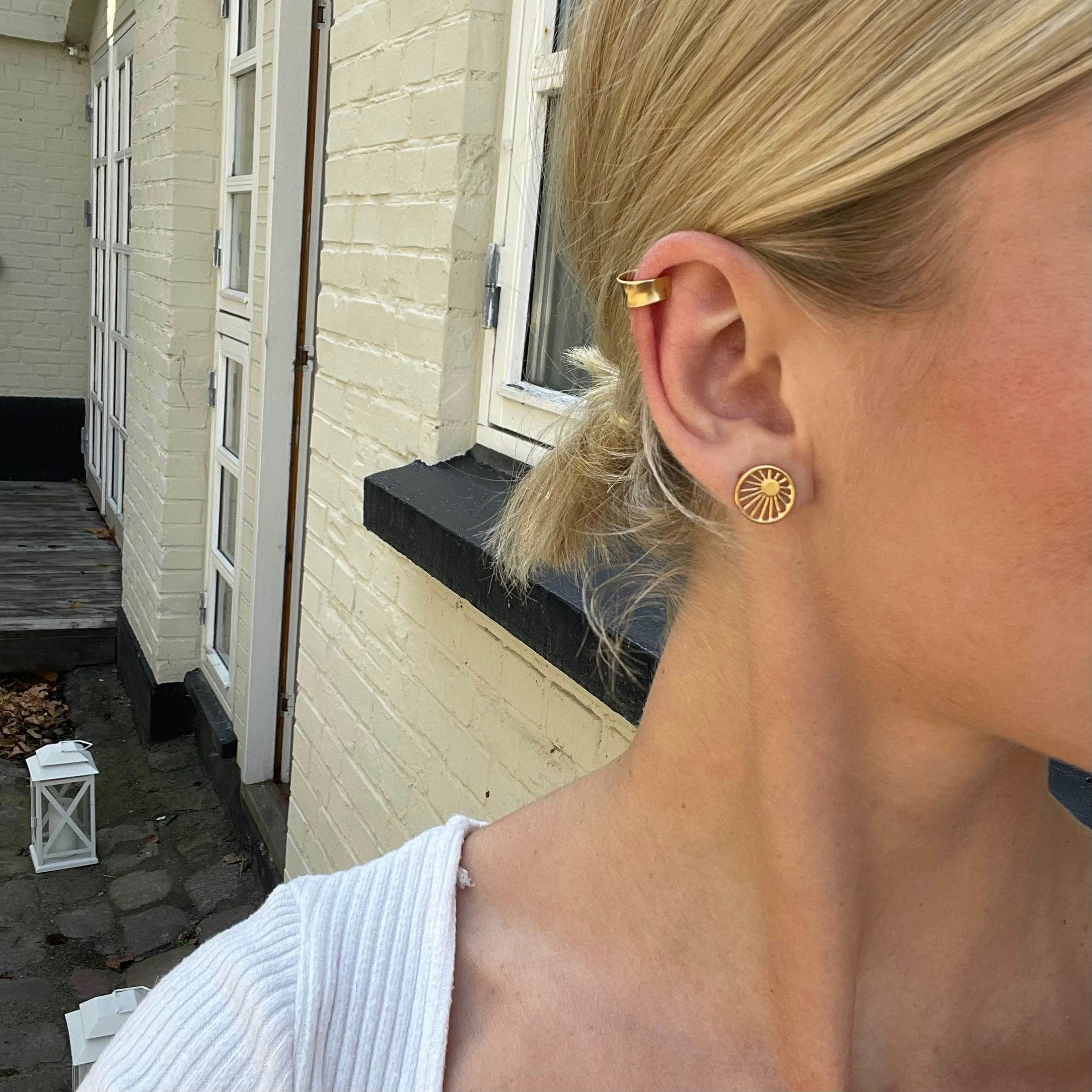 Daydream Earsticks from Pernille Corydon in Goldplated-Silver Sterling 925