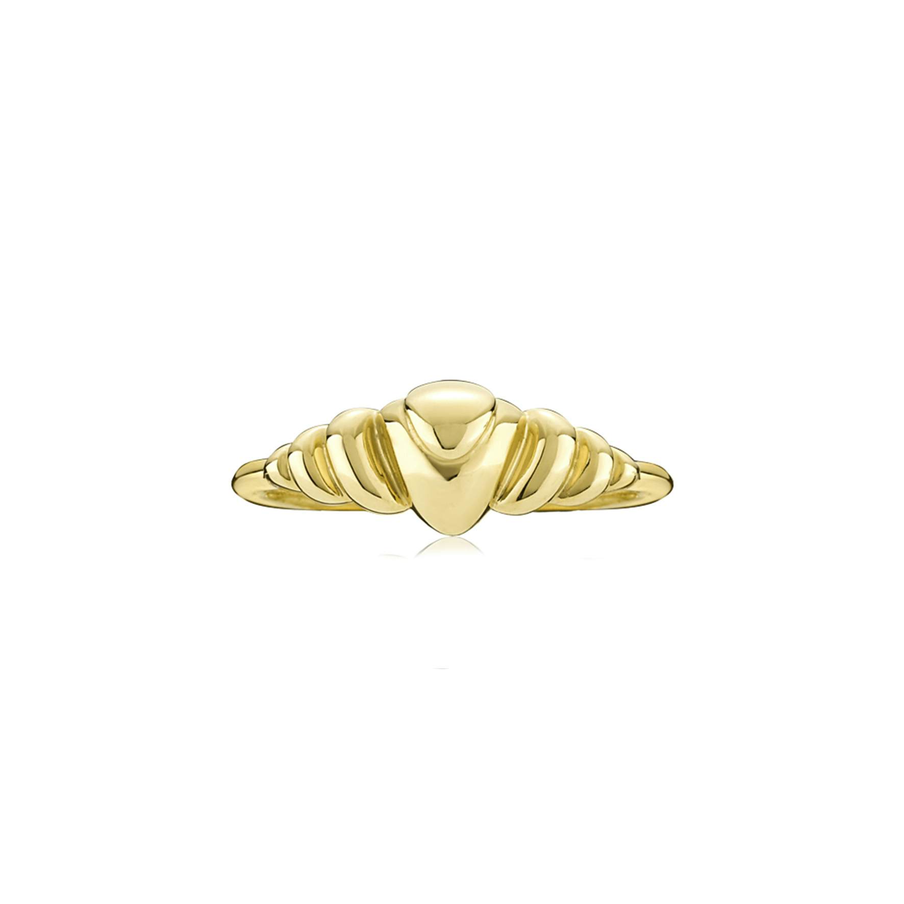 Frederikke Wærens by Sistie Croissant Ring from Sistie in Goldplated-Silver Sterling 925