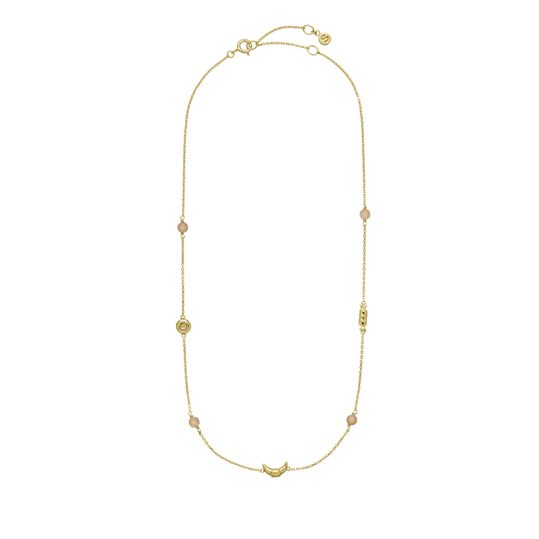 Frederikke Wærens by Sistie Croissant Necklace from Sistie in Goldplated-Silver Sterling 925