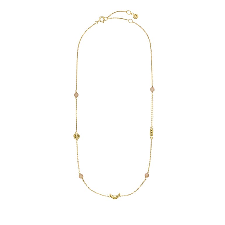 Frederikke Wærens by Sistie Croissant Necklace from Sistie in Goldplated-Silver Sterling 925