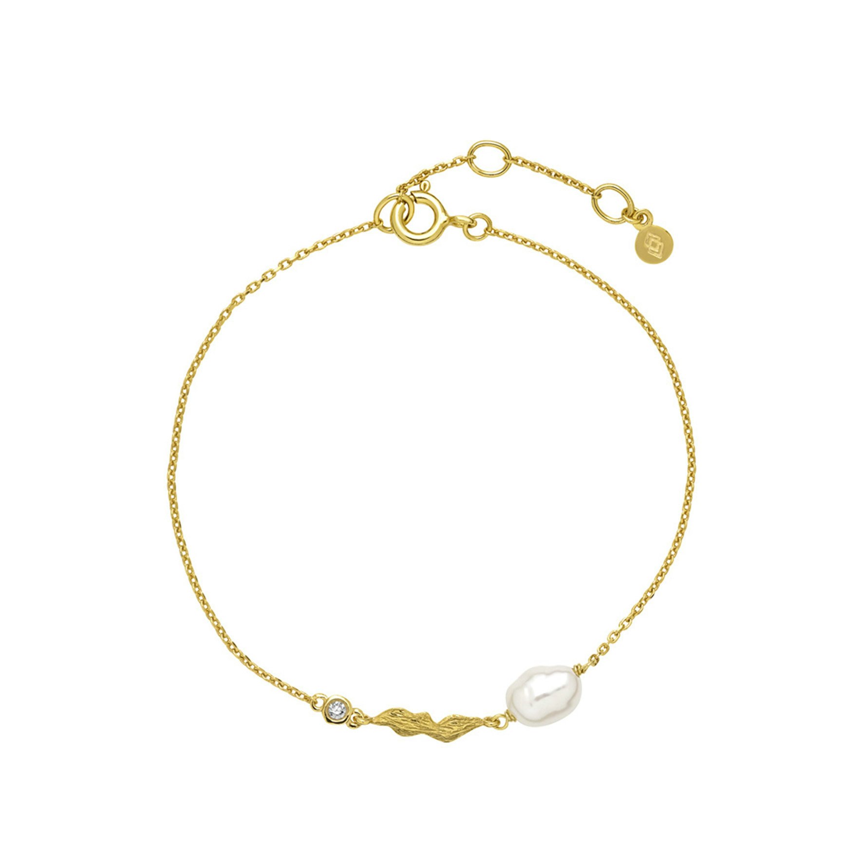 Fairy Bracelet from Izabel Camille in Goldplated-Silver Sterling 925