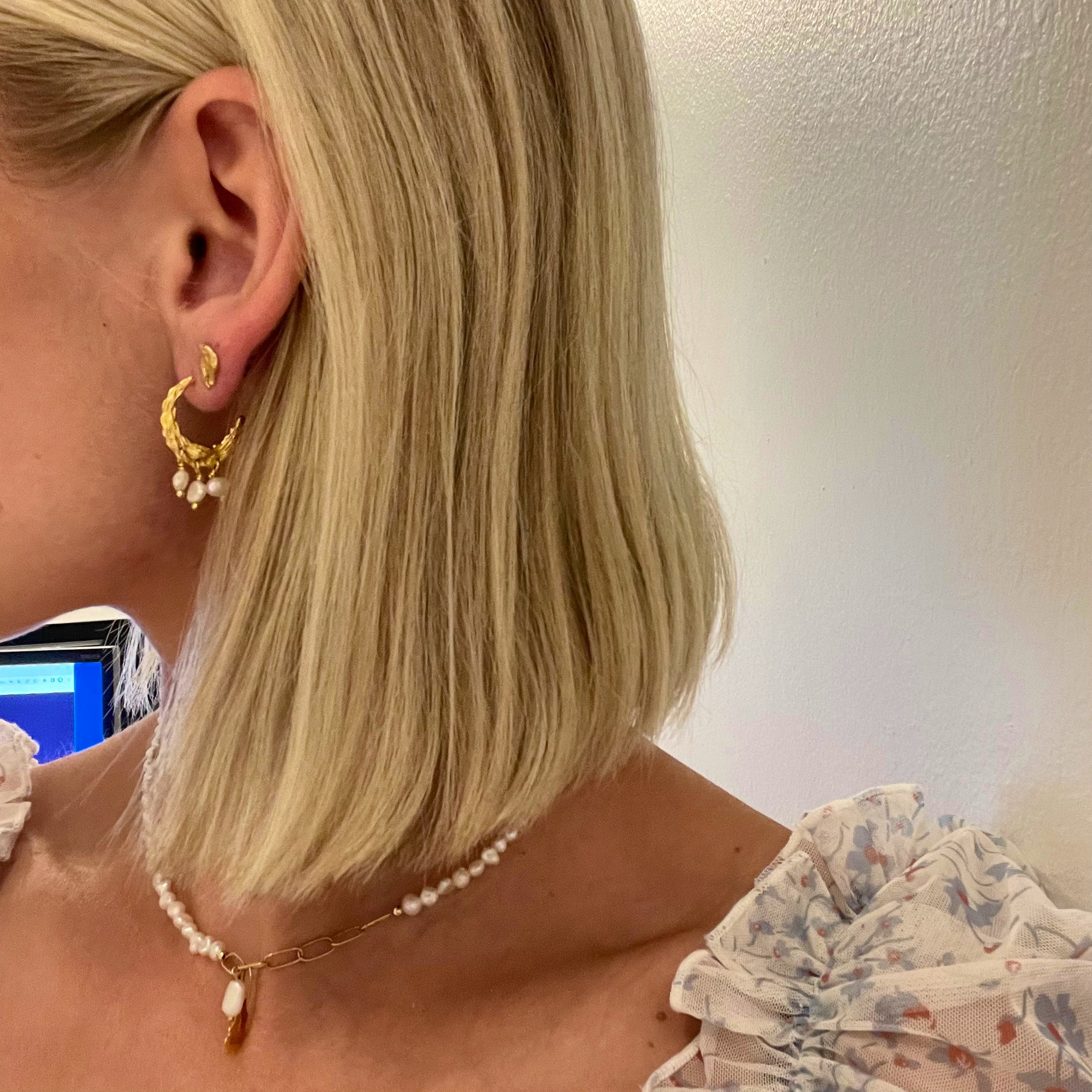 Signe By Sistie Creol Earrings fra Sistie i Sølv Sterling 925