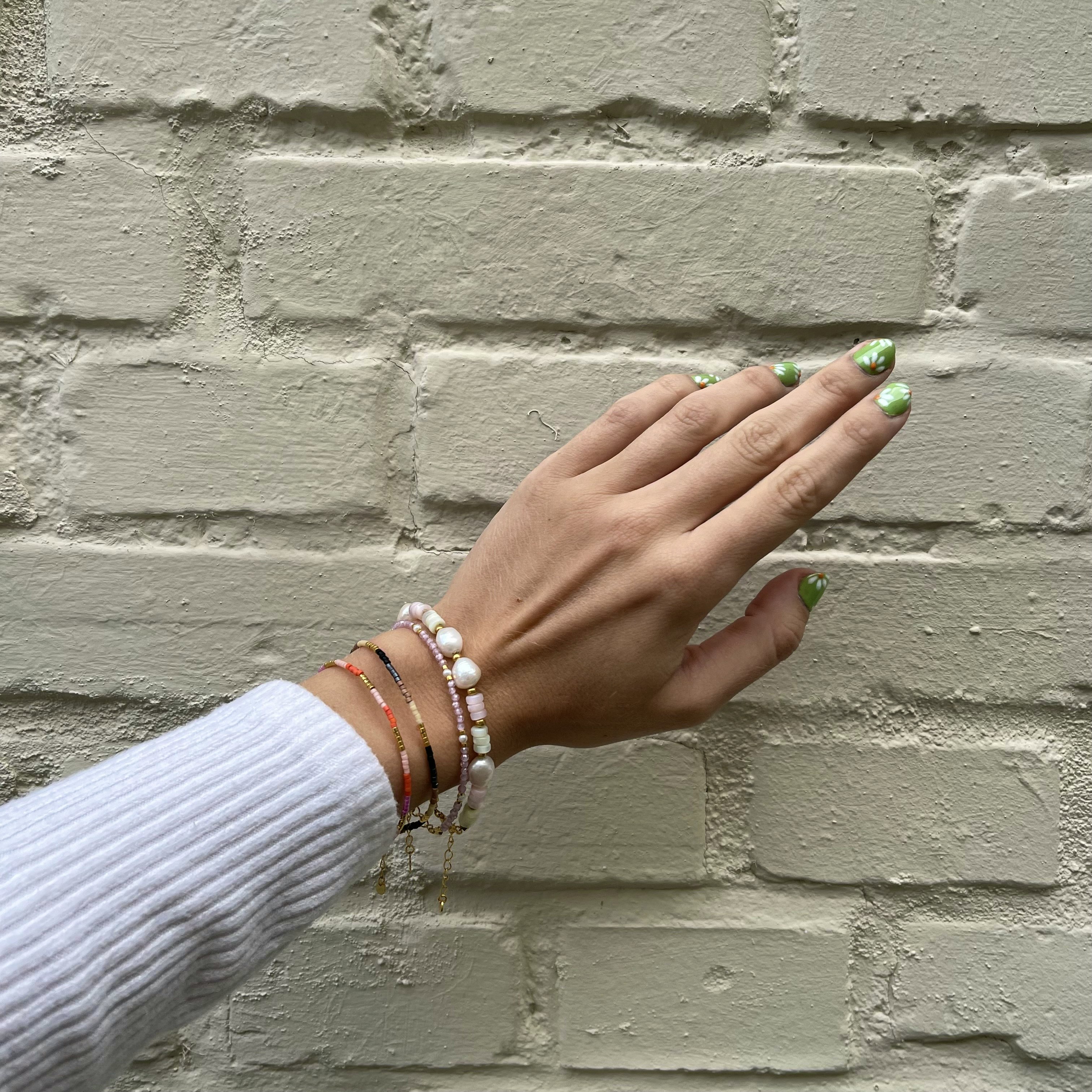 Kira Coral Love Bracelet