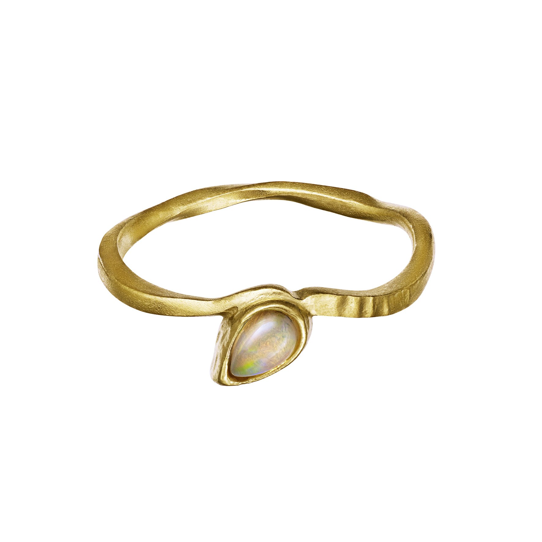 Cille Ring fra Maanesten i Forgylt-Sølv Sterling 925