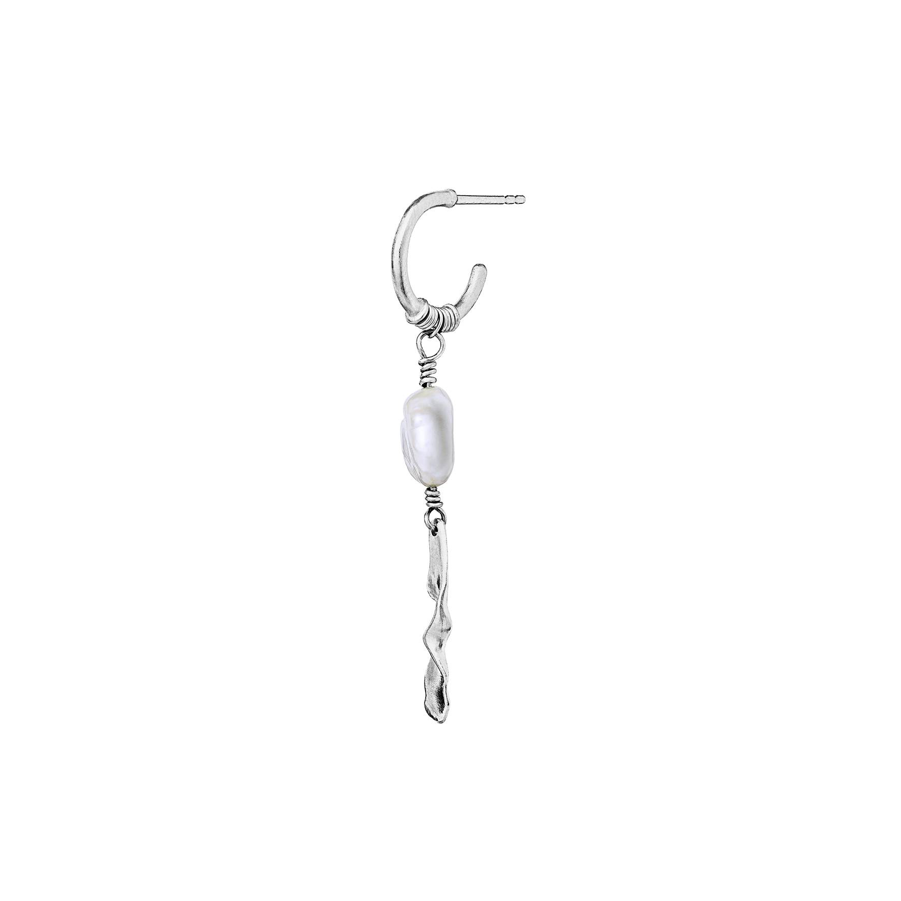 Alfie Earring von Maanesten in Silber Sterling 925|Freshwater Pearl