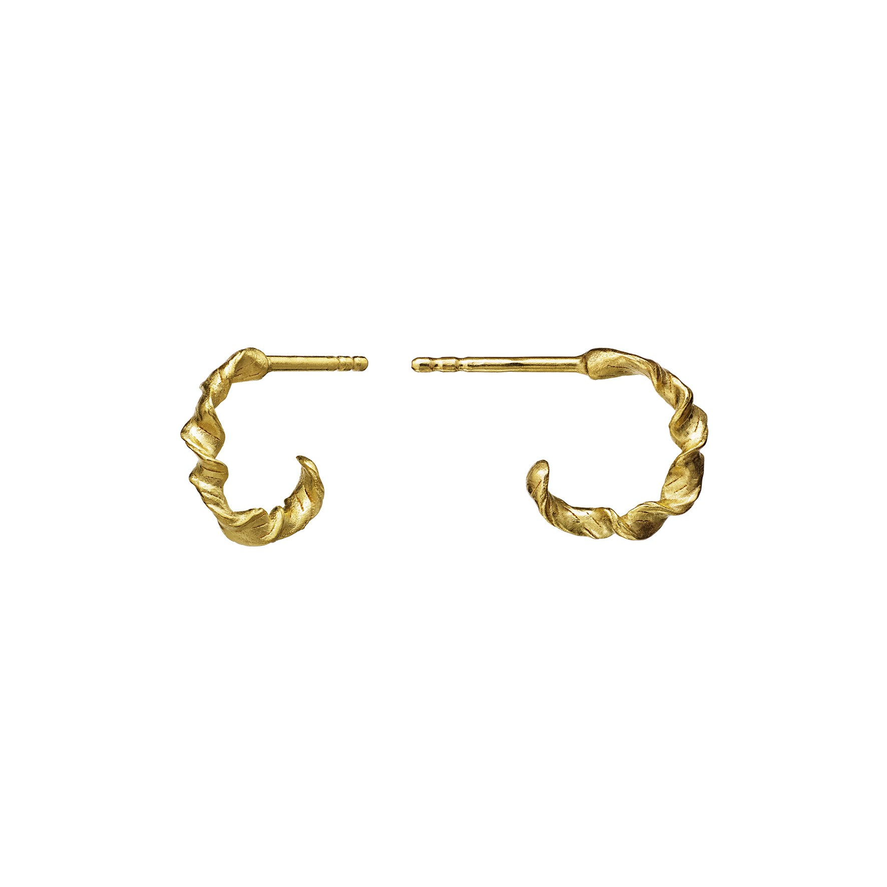 Amalie Earrings z Maanesten v Pozlacené stříbro sterling 925
