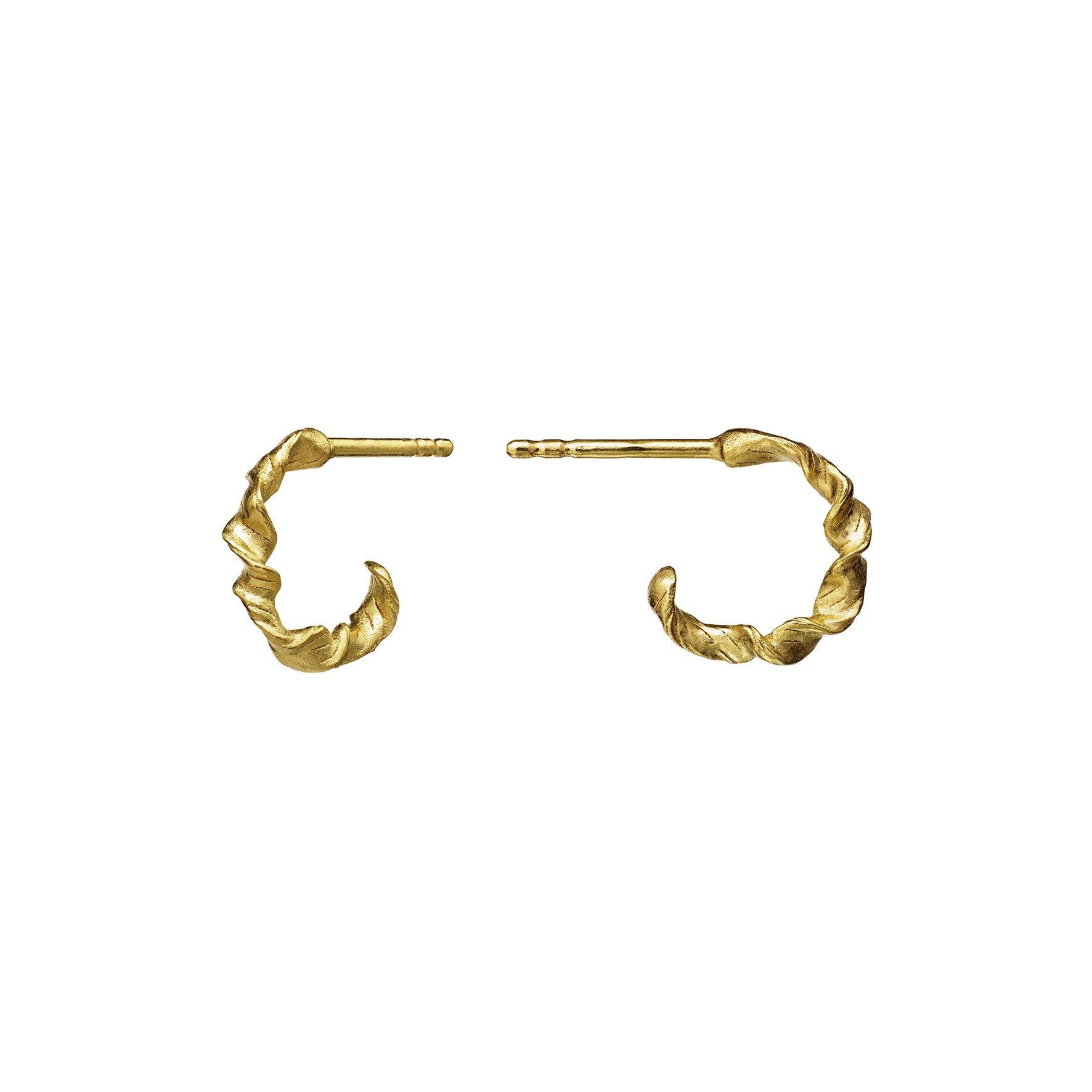 Amalie Earrings van Maanesten in Verguld-Zilver Sterling 925