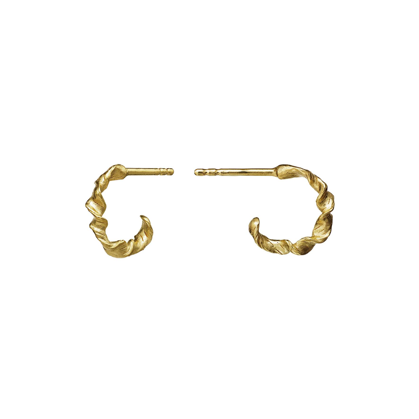 Amalie Earrings von Maanesten in Vergoldet-Silber Sterling 925