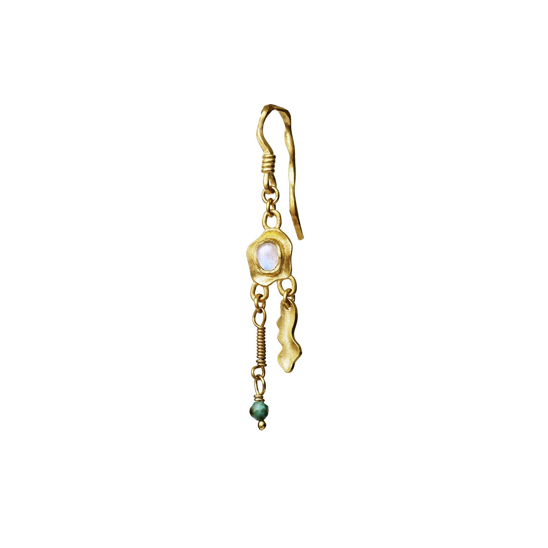 Camilla Earring from Maanesten in Goldplated-Silver Sterling 925
