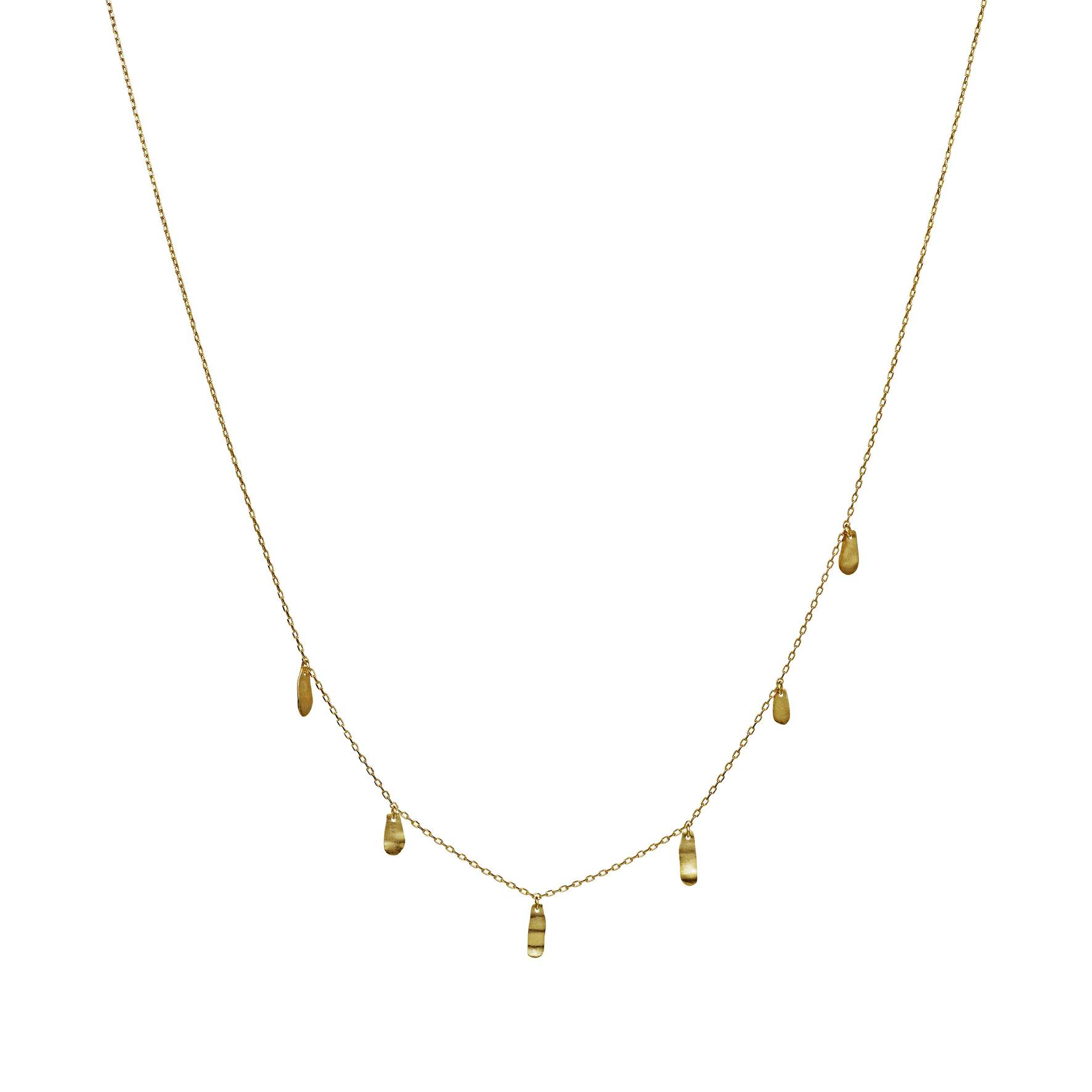 Columbine Necklace from Maanesten in Goldplated-Silver Sterling 925