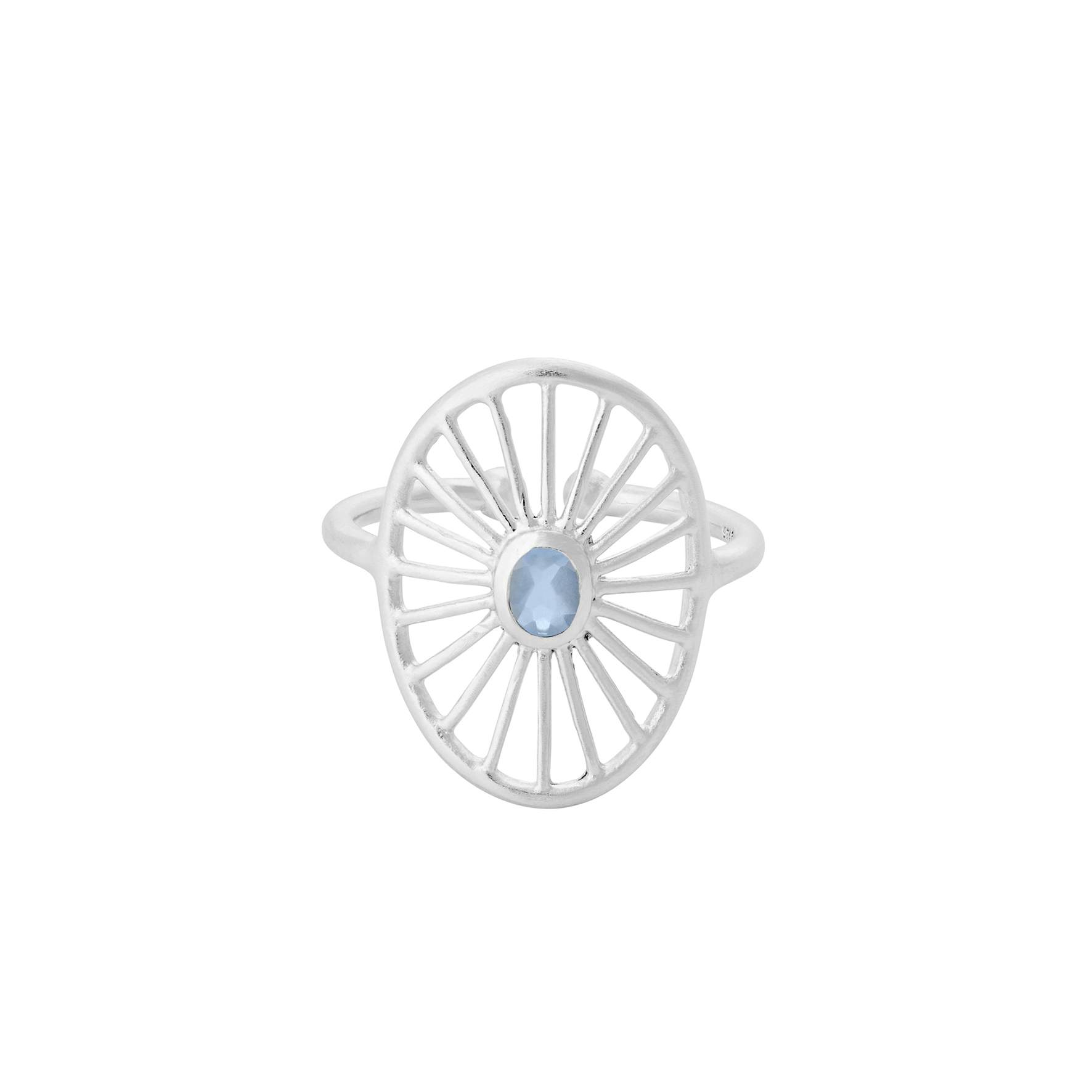 Dream Catcher Ring from Pernille Corydon in Silver Sterling 925|Chalcedony
