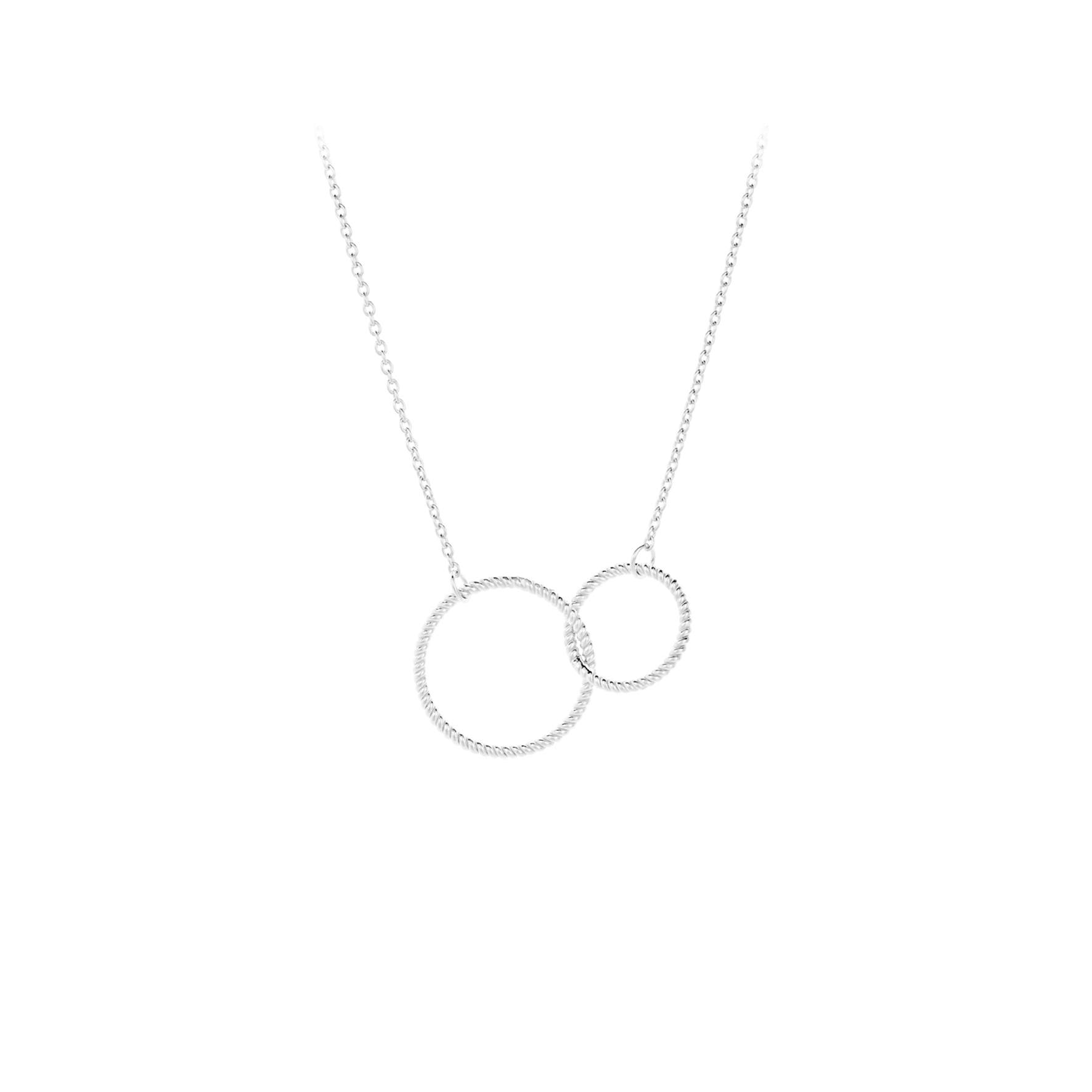 Double Twisted Necklace from Pernille Corydon in Silver Sterling 925