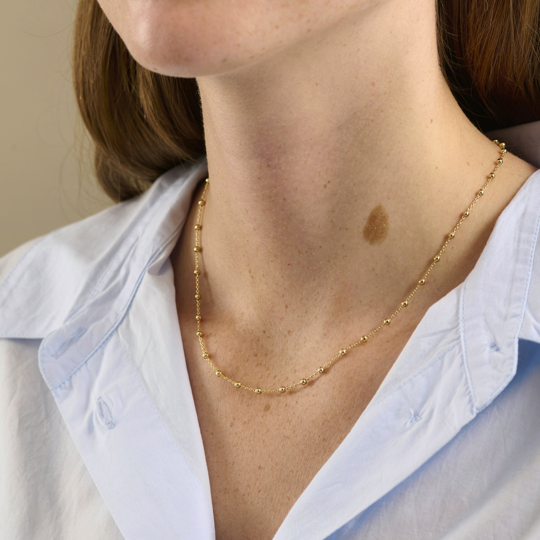 Vega Necklace fra Pernille Corydon i Forgylt-Sølv Sterling 925