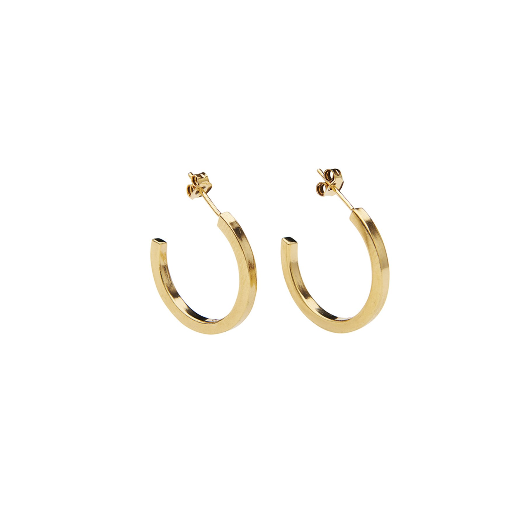 Cerise Studs from Pico in Goldplated Brass