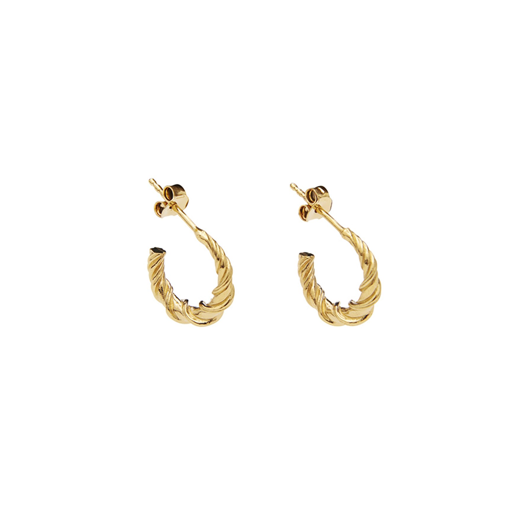 Alinor Studs from Pico in Goldplated Brass