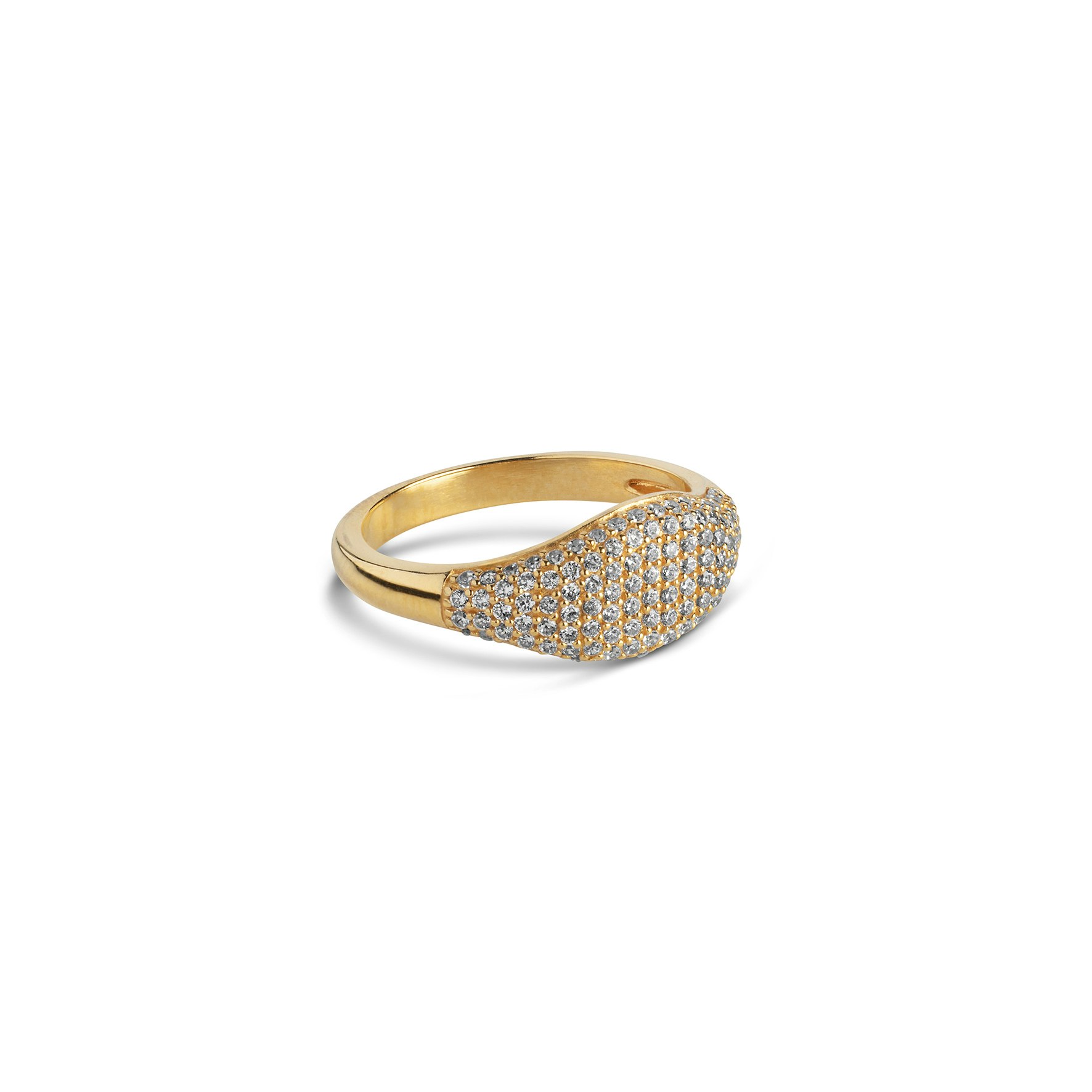 Sparkling Mary Ring - Clear from Enamel Copenhagen in Goldplated Silver Sterling 925
