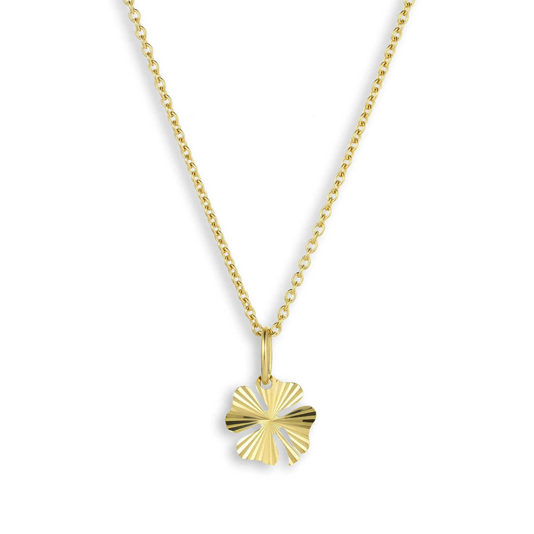 Reflection Clover Pendant z Jane Kønig v Stříbro Sterling 925