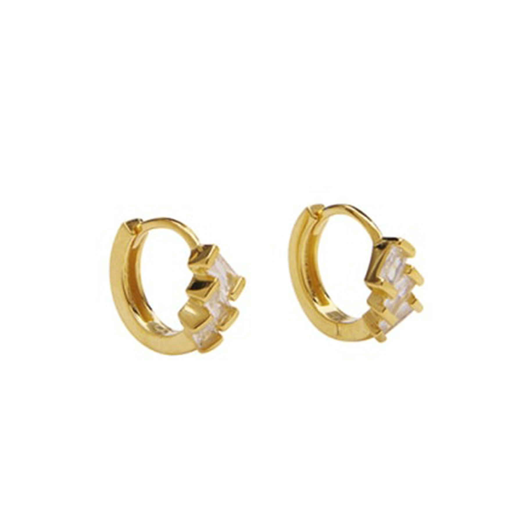 Mirach Crystal Hoops