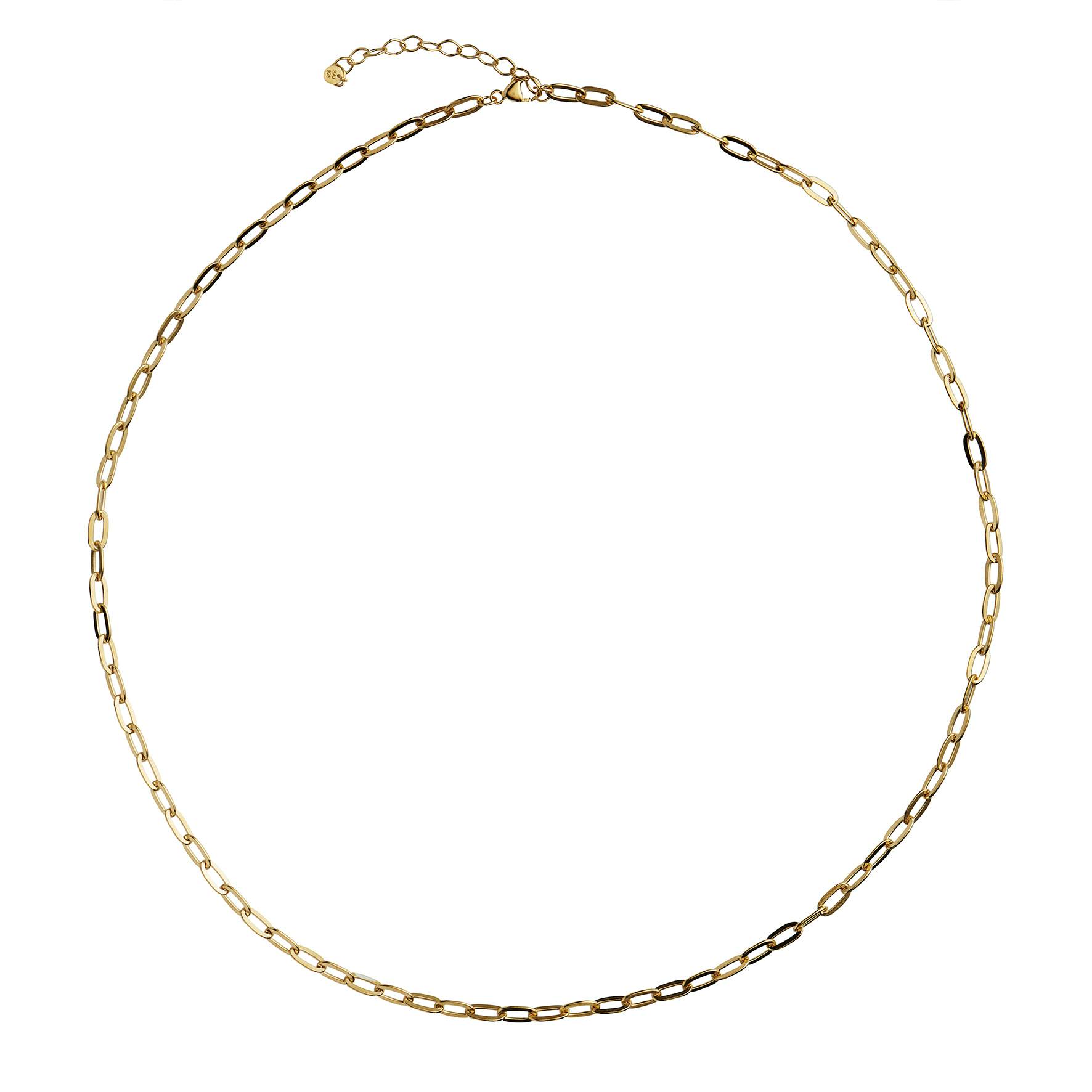 Chunky Pendant Chain fra STINE A Jewelry i Forgyldt-Sølv Sterling 925